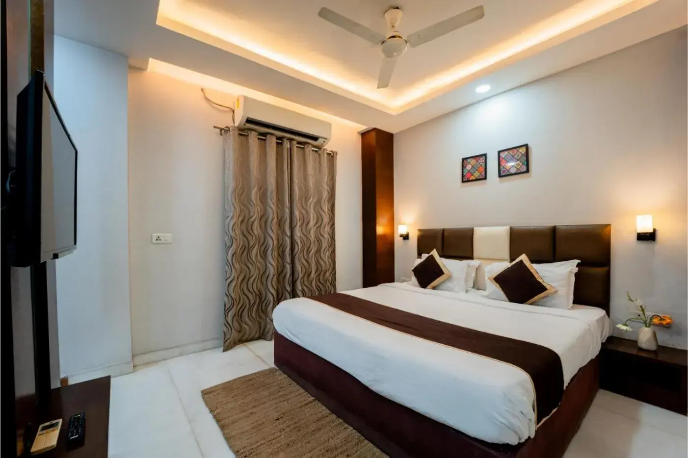 Bed in HHW Hotel- Agra Bed in HHW Hotel- Agra