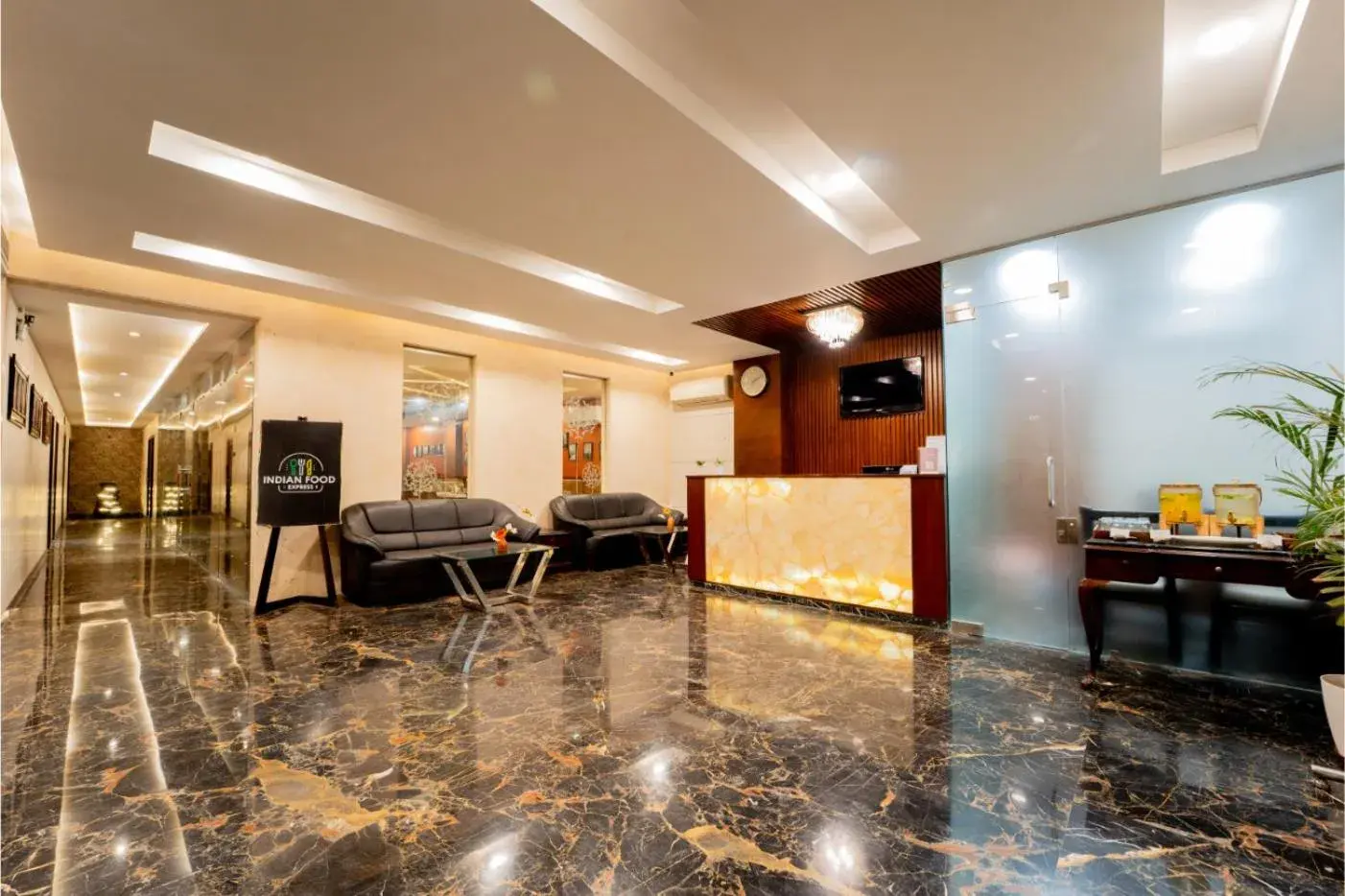 Lobby or reception in HHW Hotel- Agra Lobby or reception in HHW Hotel- Agra