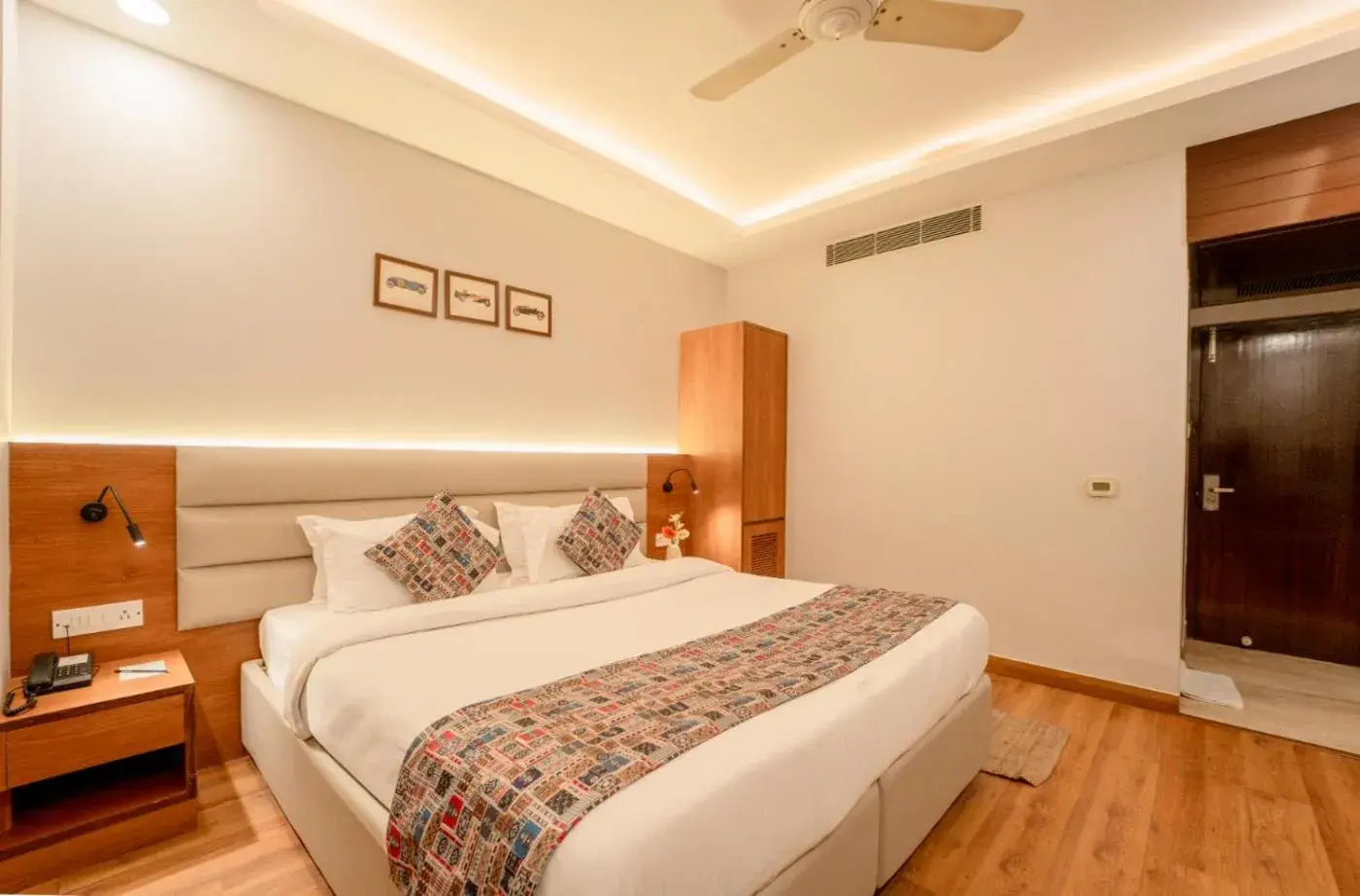 Bed in HHW Hotel- Agra Bed in HHW Hotel- Agra