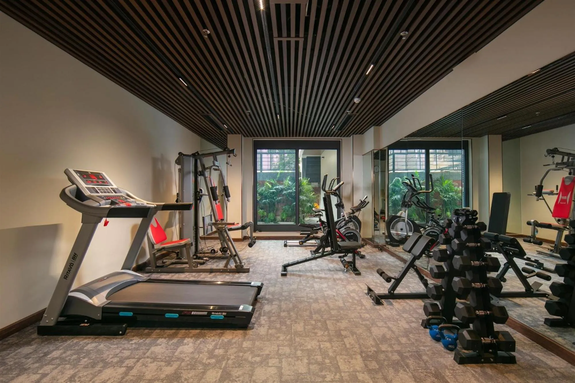 Fitness centre/facilities in HOTEL de LAGOM