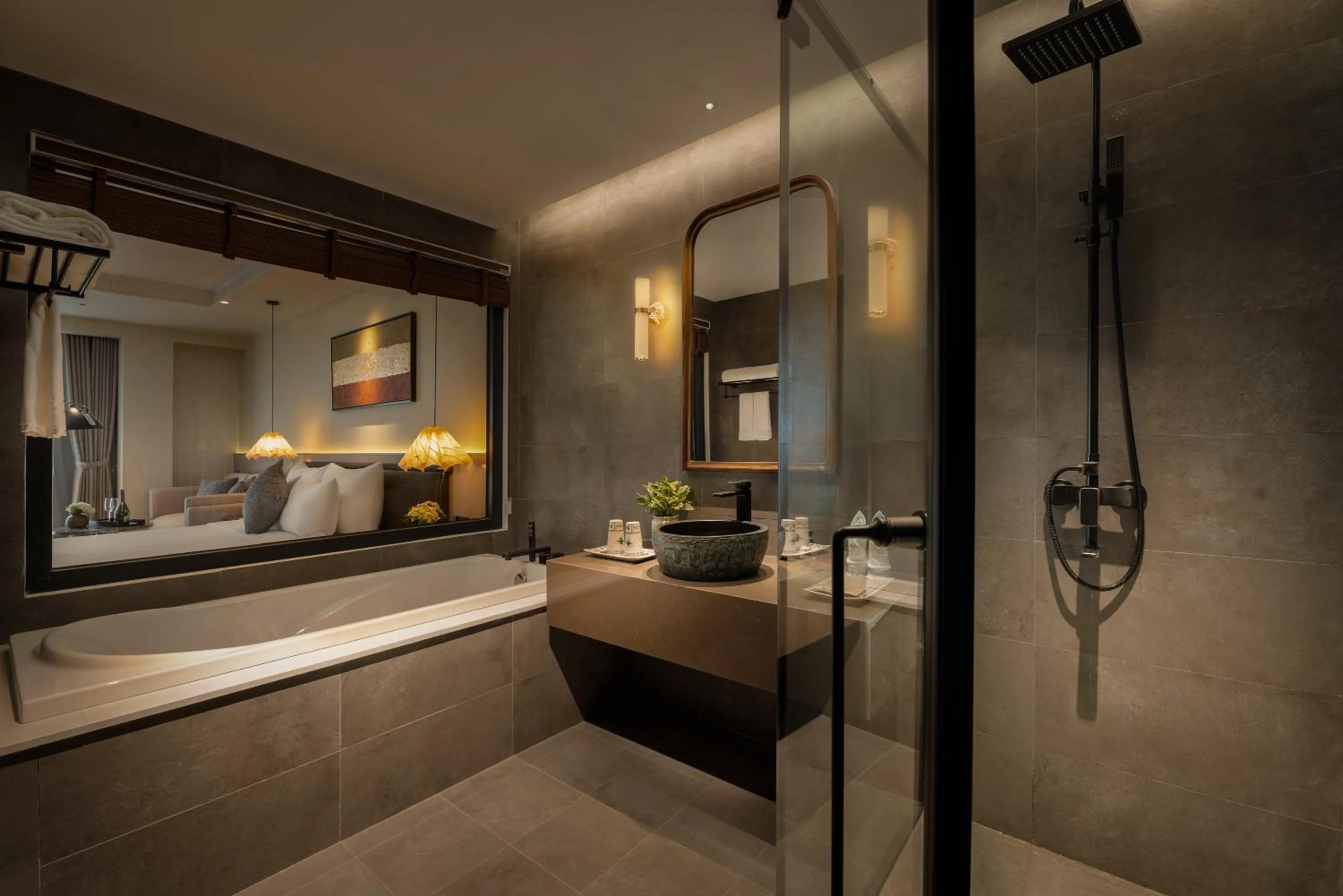 Shower in HOTEL de LAGOM