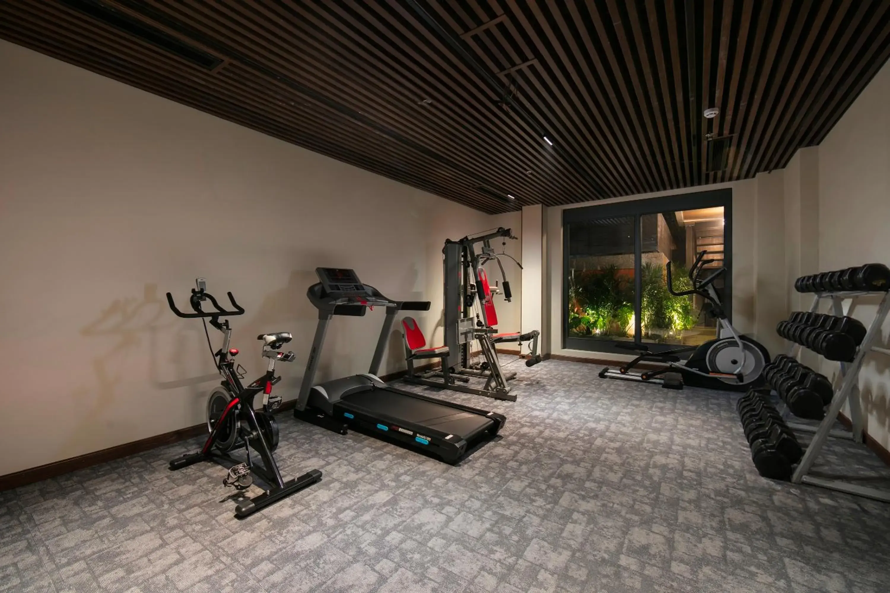 Fitness centre/facilities in HOTEL de LAGOM Fitness centre/facilities in HOTEL de LAGOM