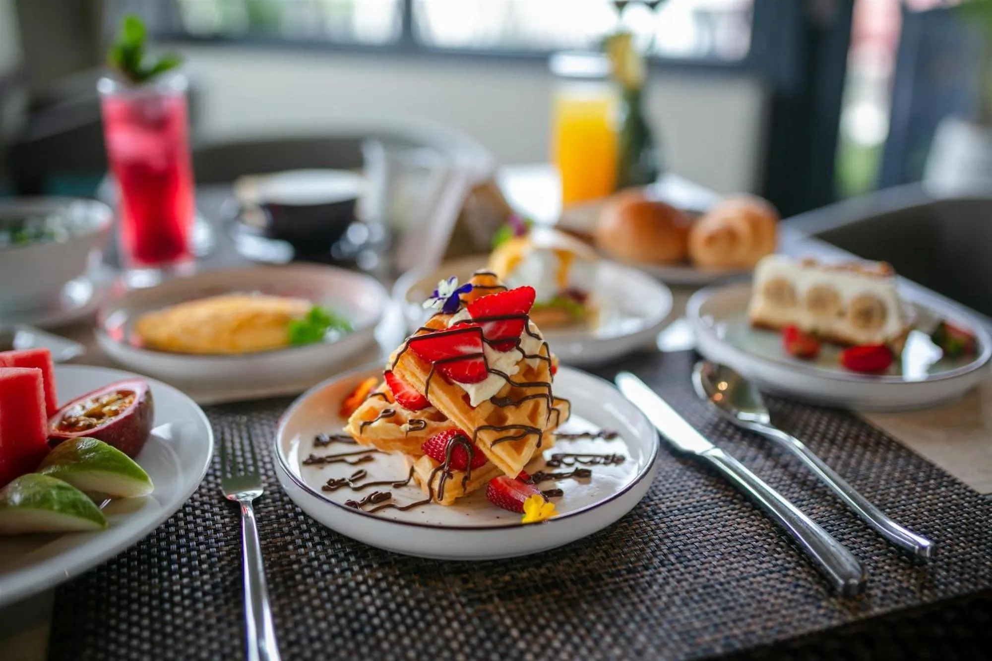 Food close-up in HOTEL de LAGOM