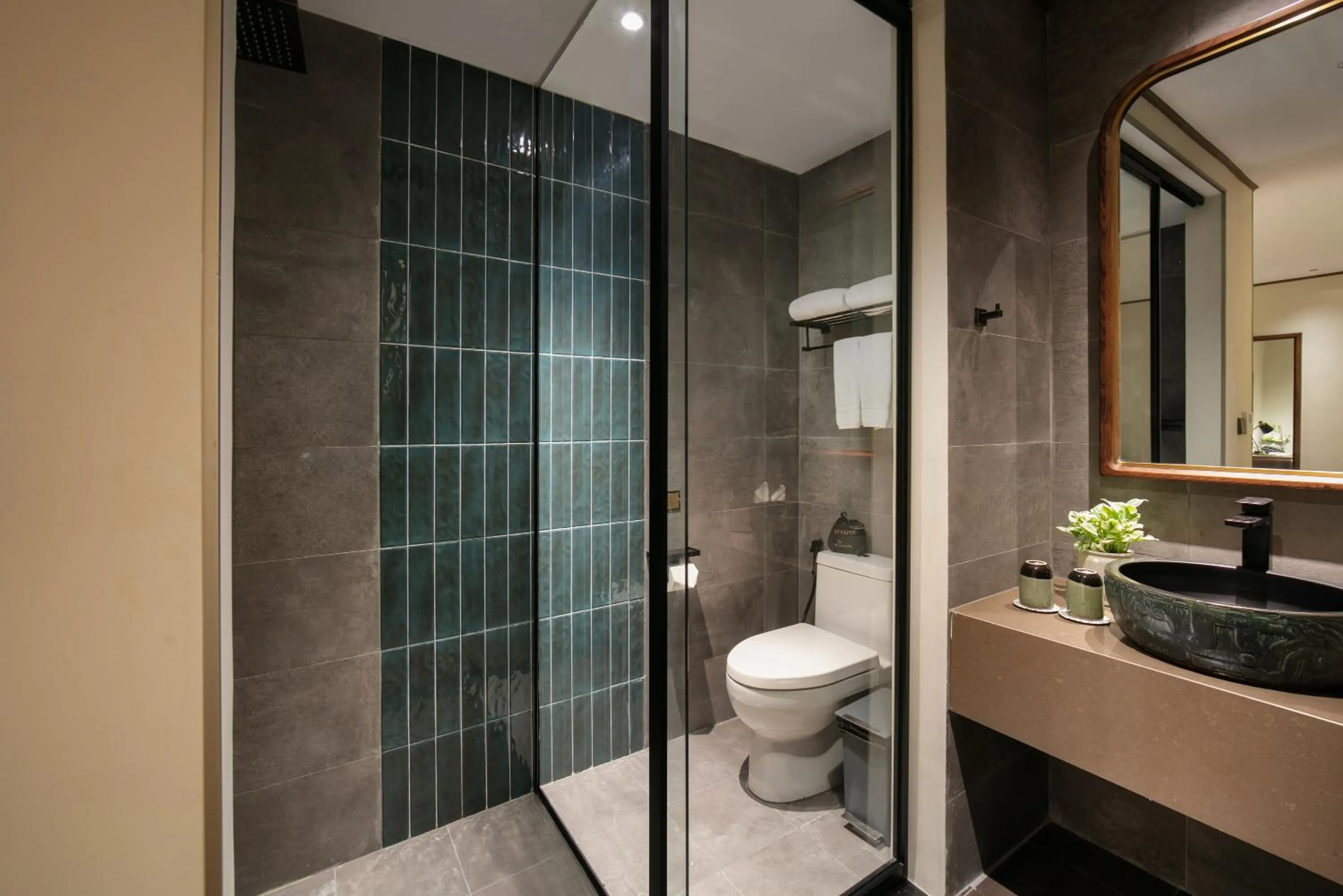 Shower in HOTEL de LAGOM