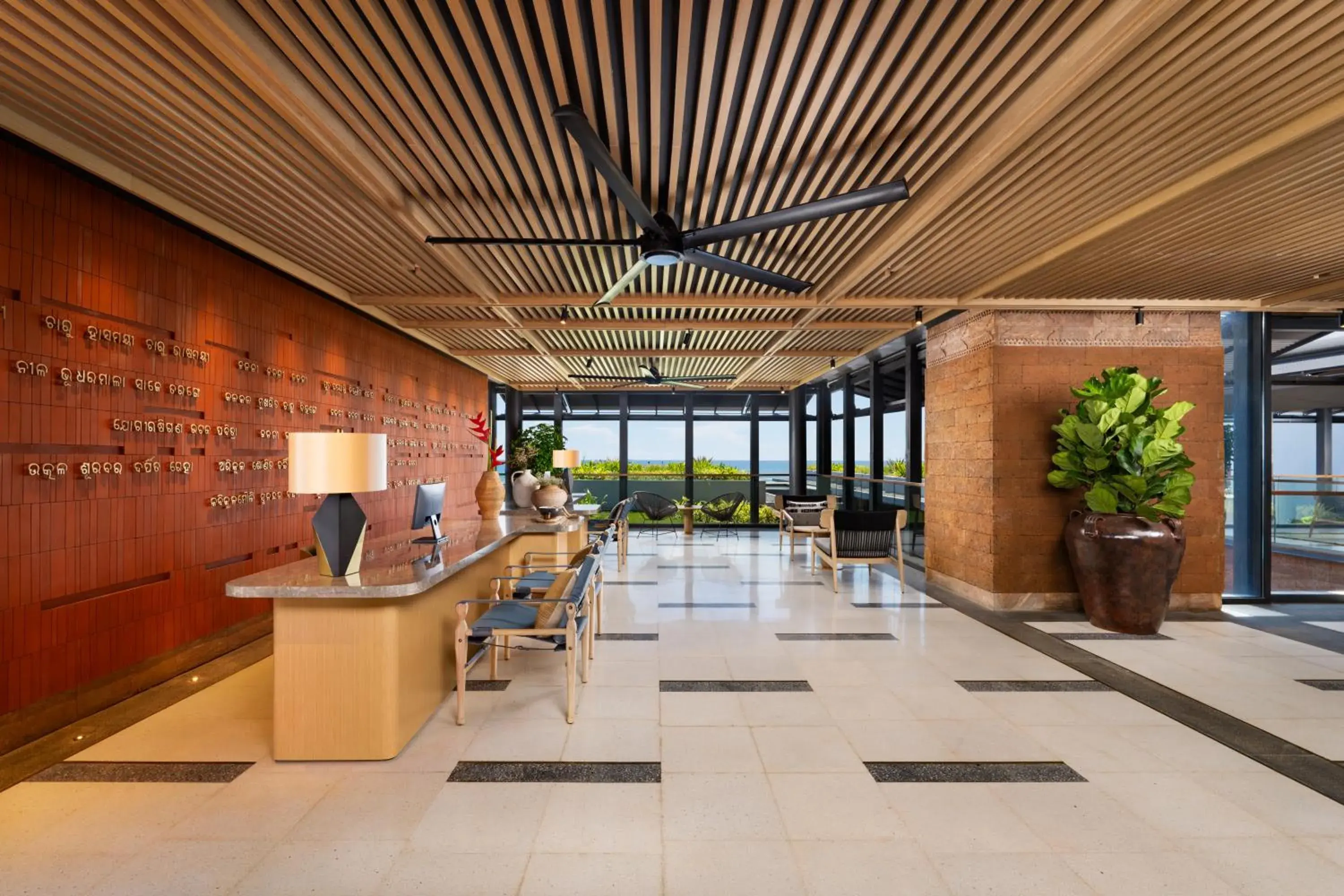 Lobby or reception in Taj Puri Resort & Spa, Odisha Lobby or reception in Taj Puri Resort & Spa, Odisha