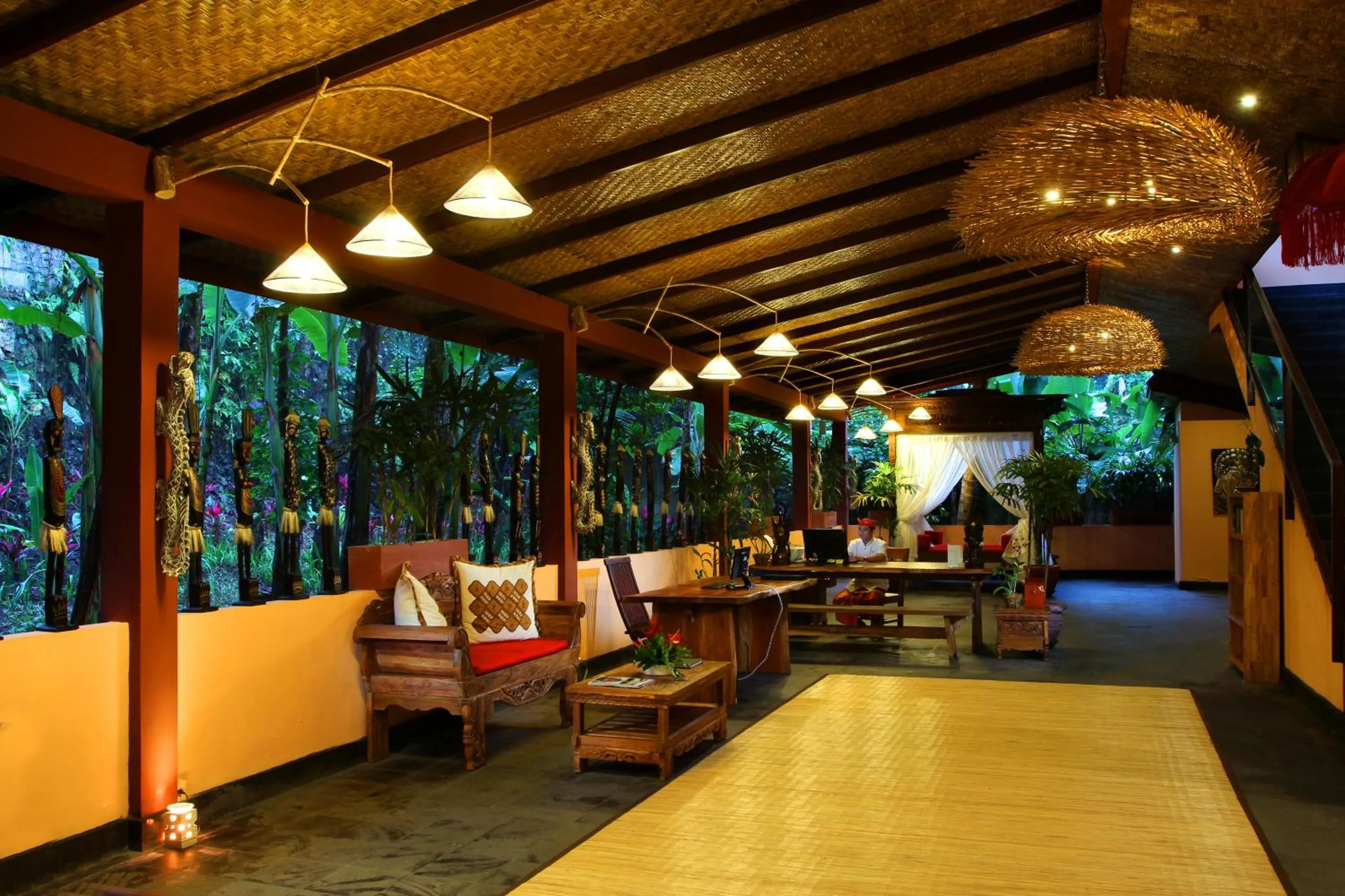 Garden in Jungle Retreat by Kupu Kupu Barong