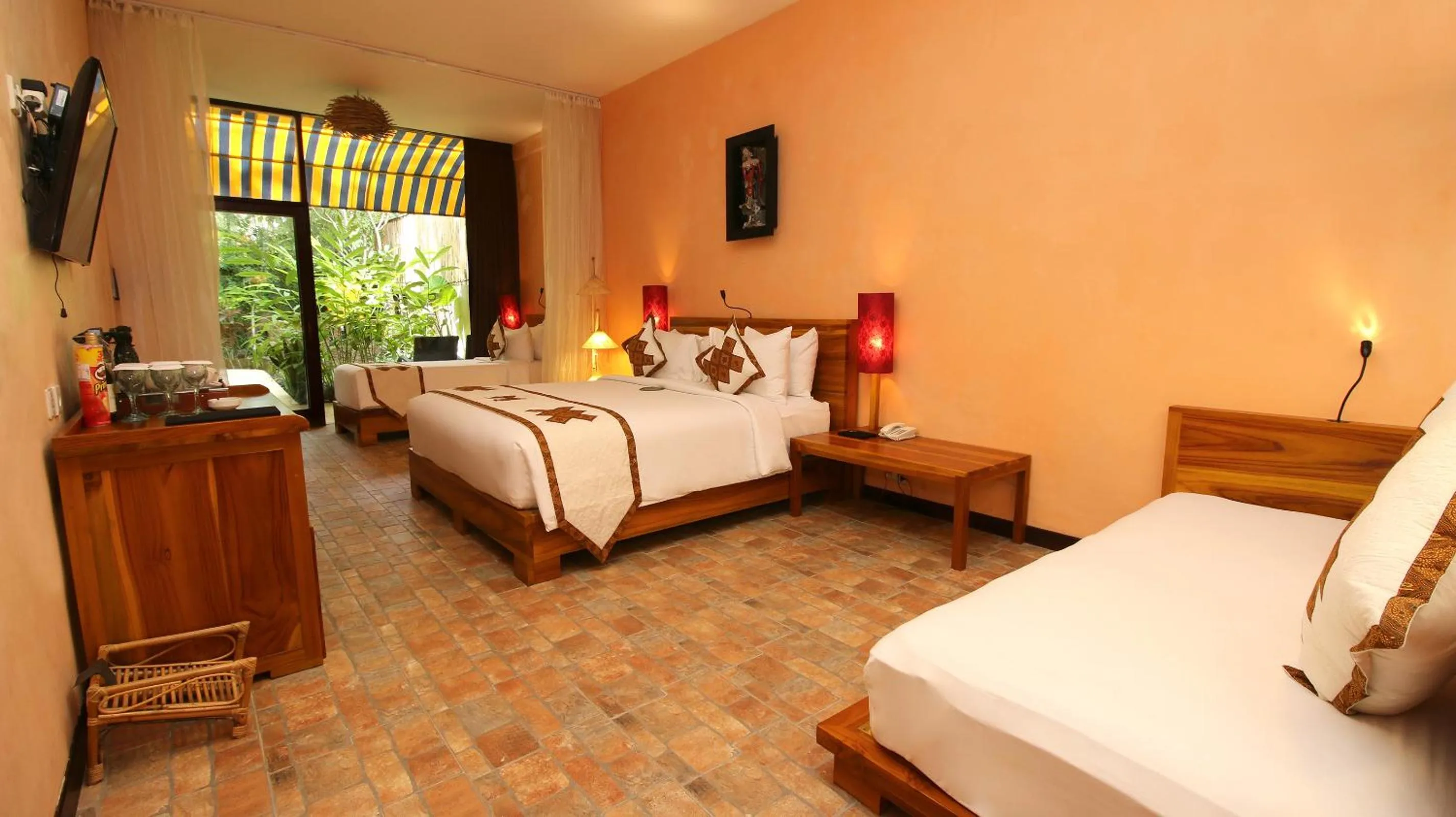 Bedroom, Bed in Jungle Retreat by Kupu Kupu Barong