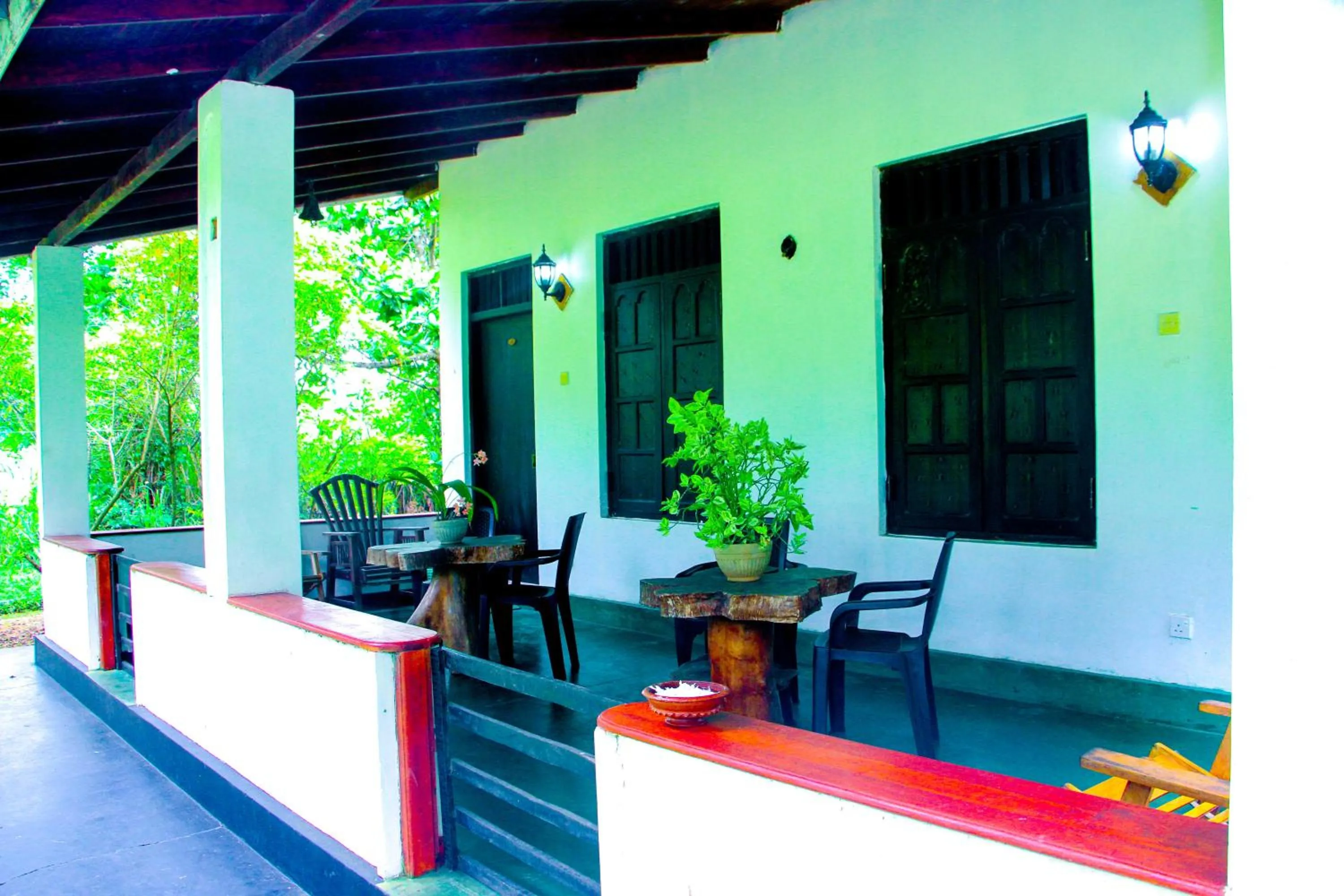 Patio in Banana Rest Sigiriya