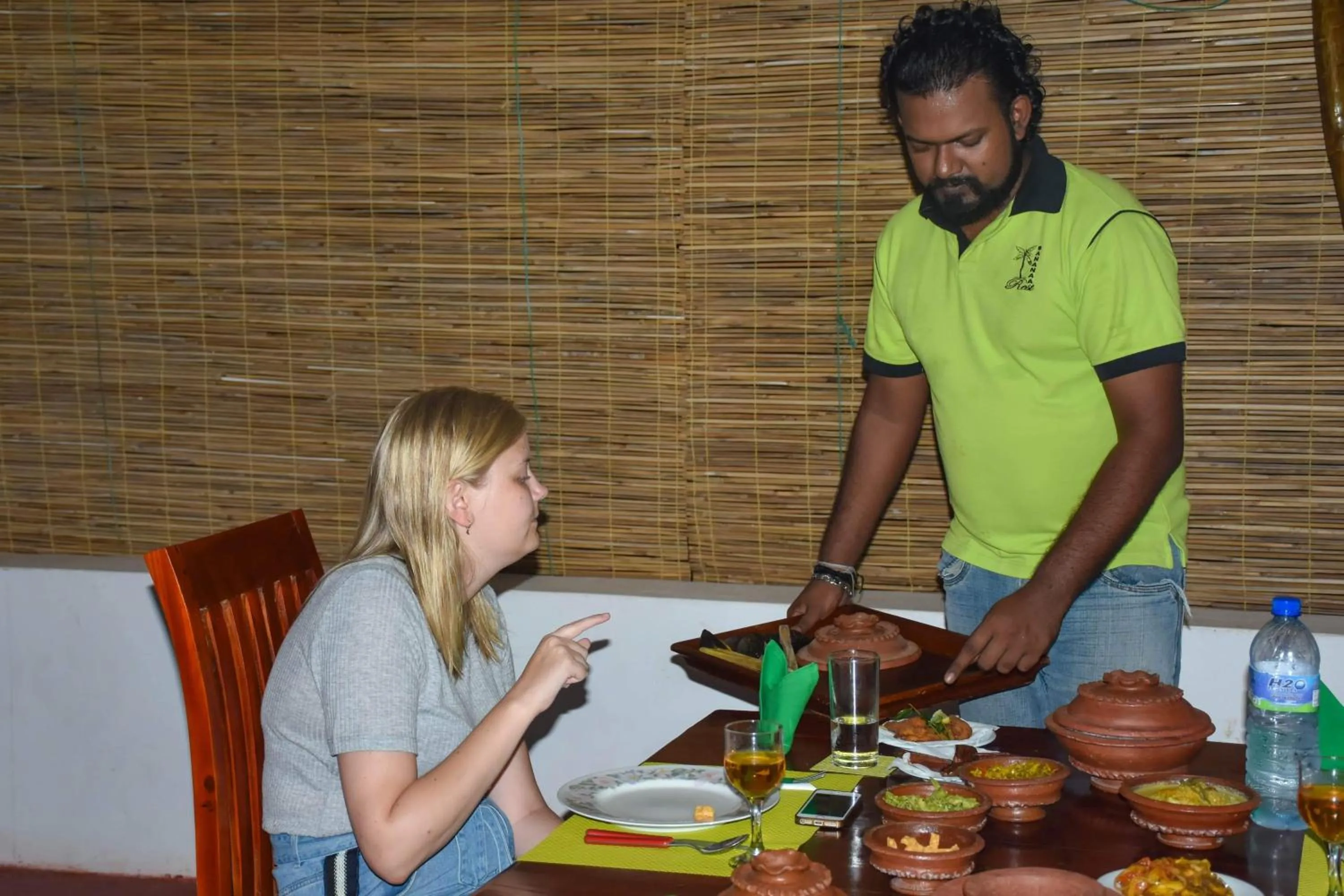Staff in Banana Rest Sigiriya