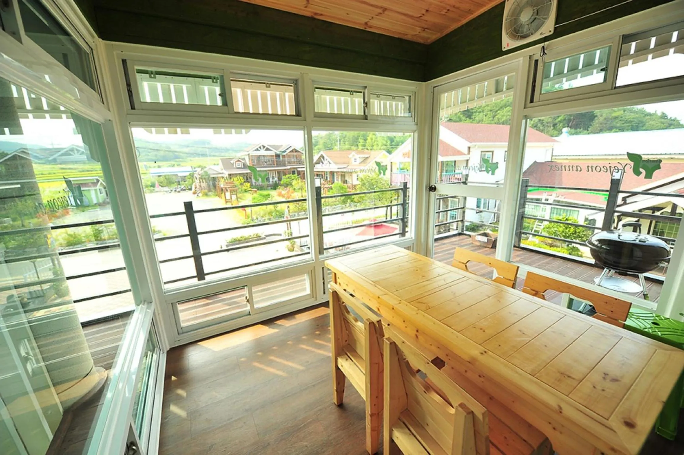BBQ facilities in Yejeon Pension