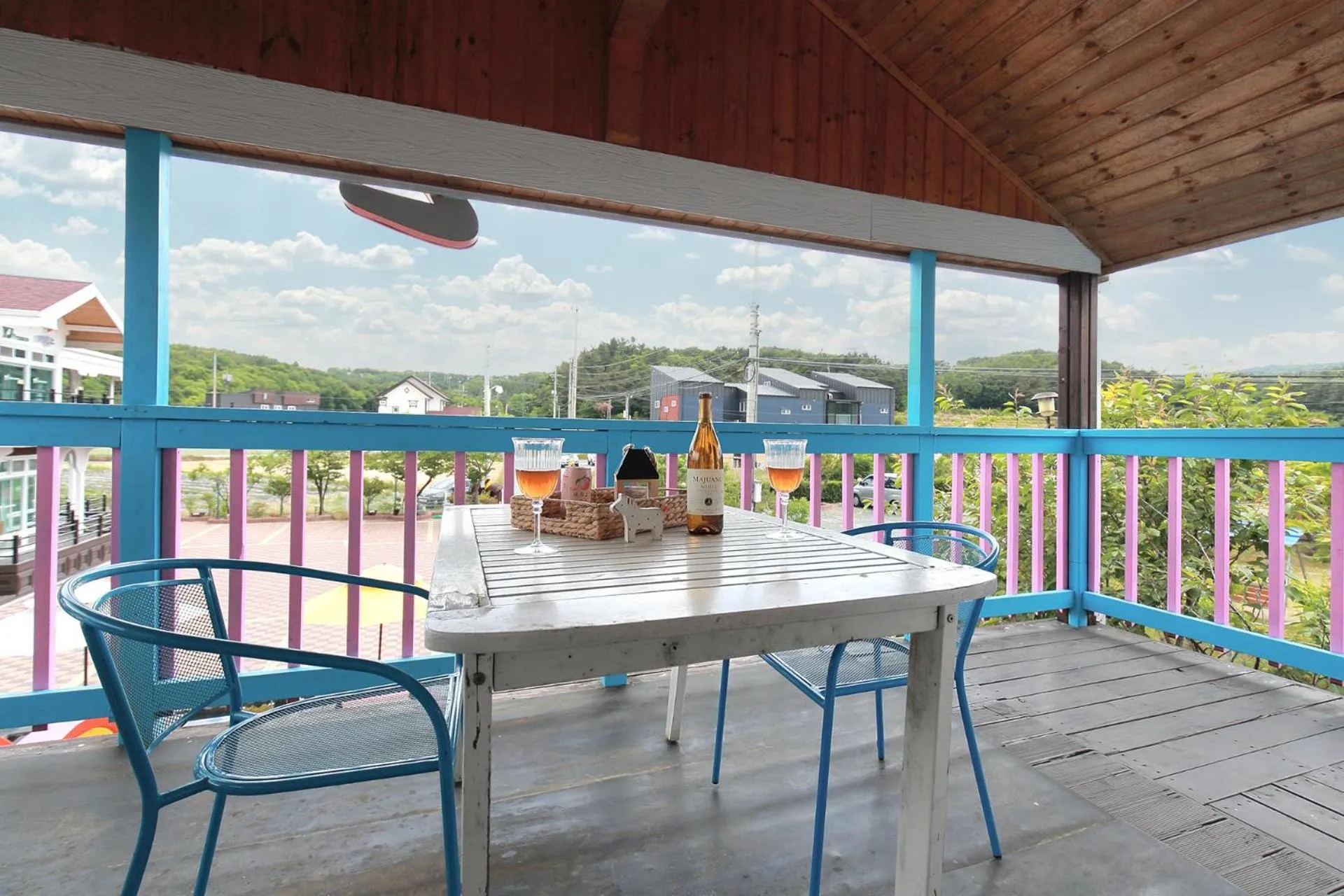 BBQ facilities in Yejeon Pension