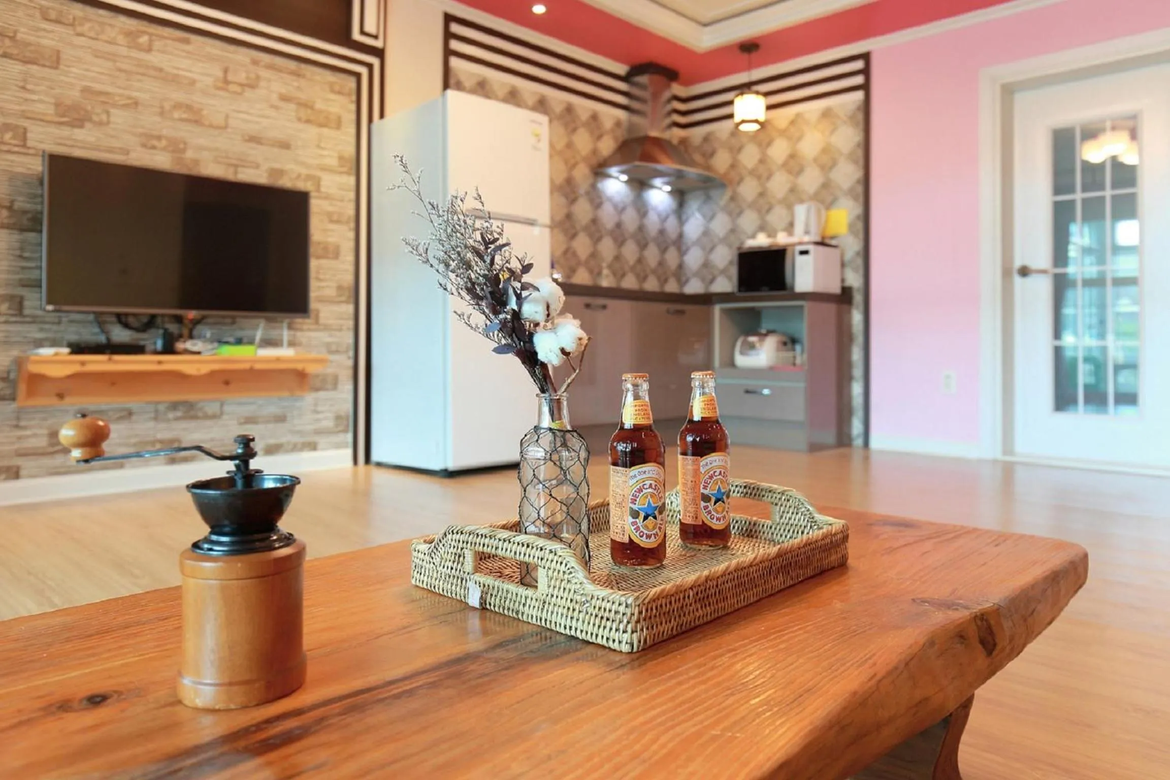 Kitchen or kitchenette in Yejeon Pension