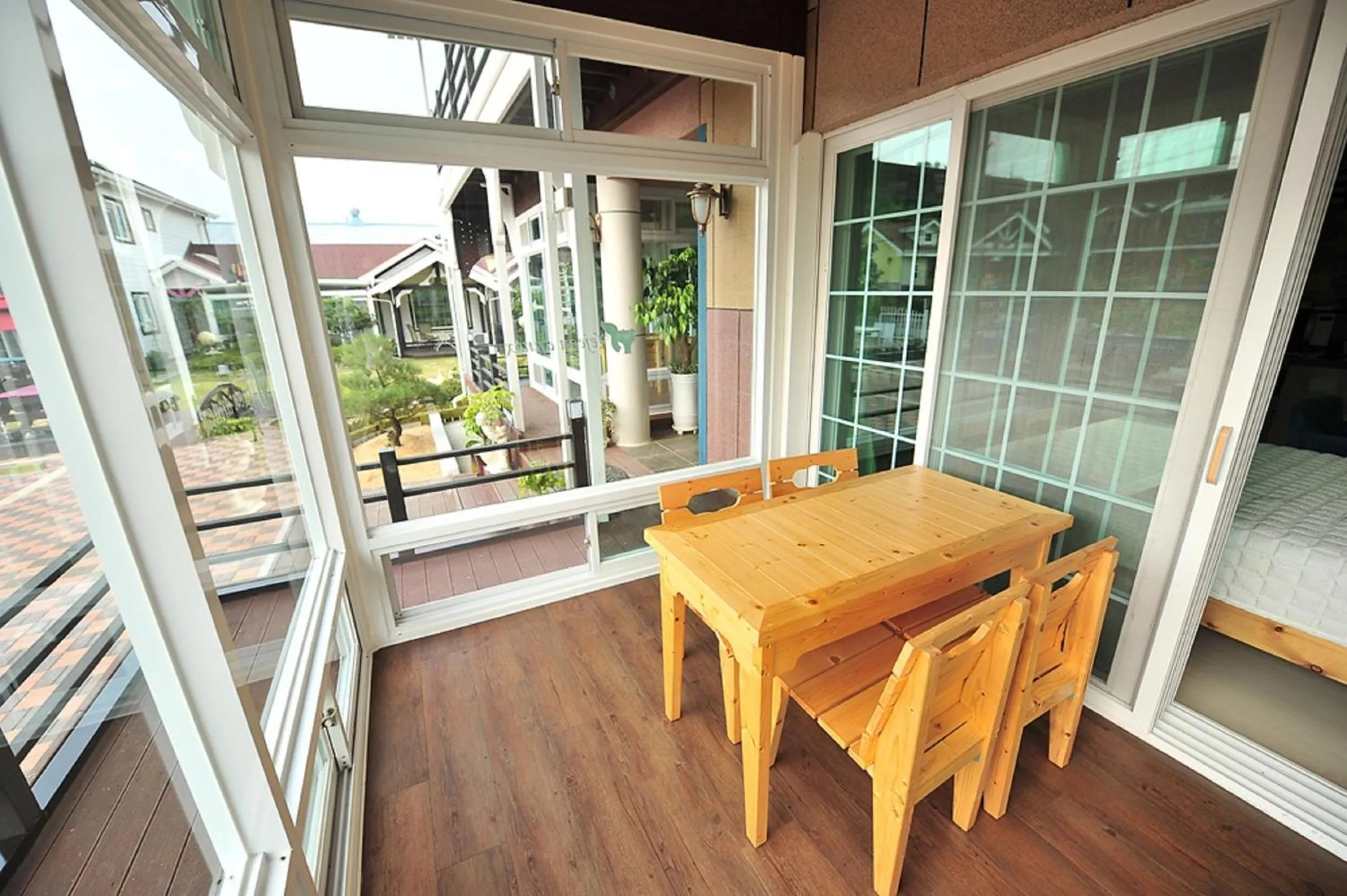 BBQ facilities in Yejeon Pension