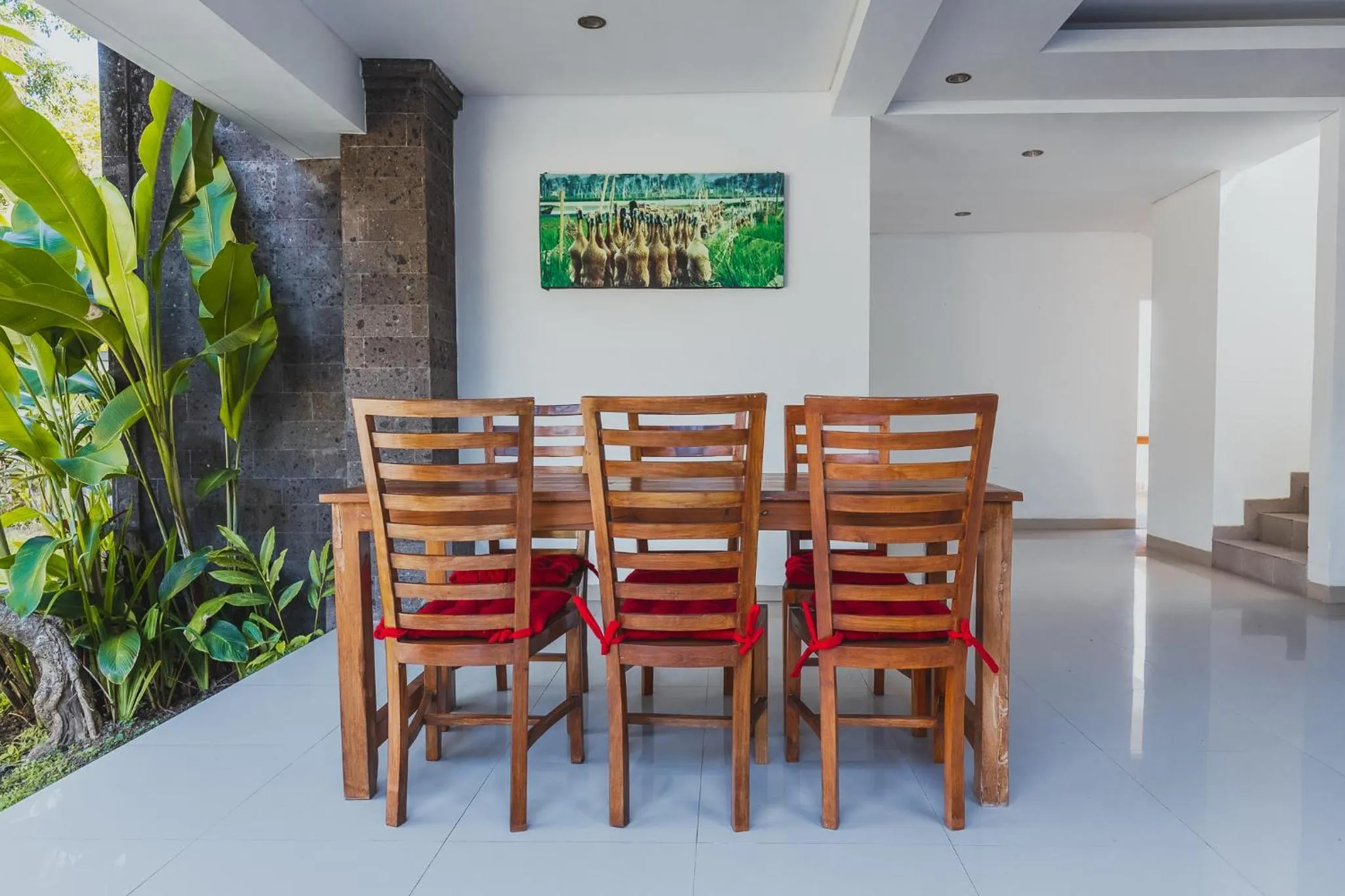 Living room in Full Moon Villa Ubud