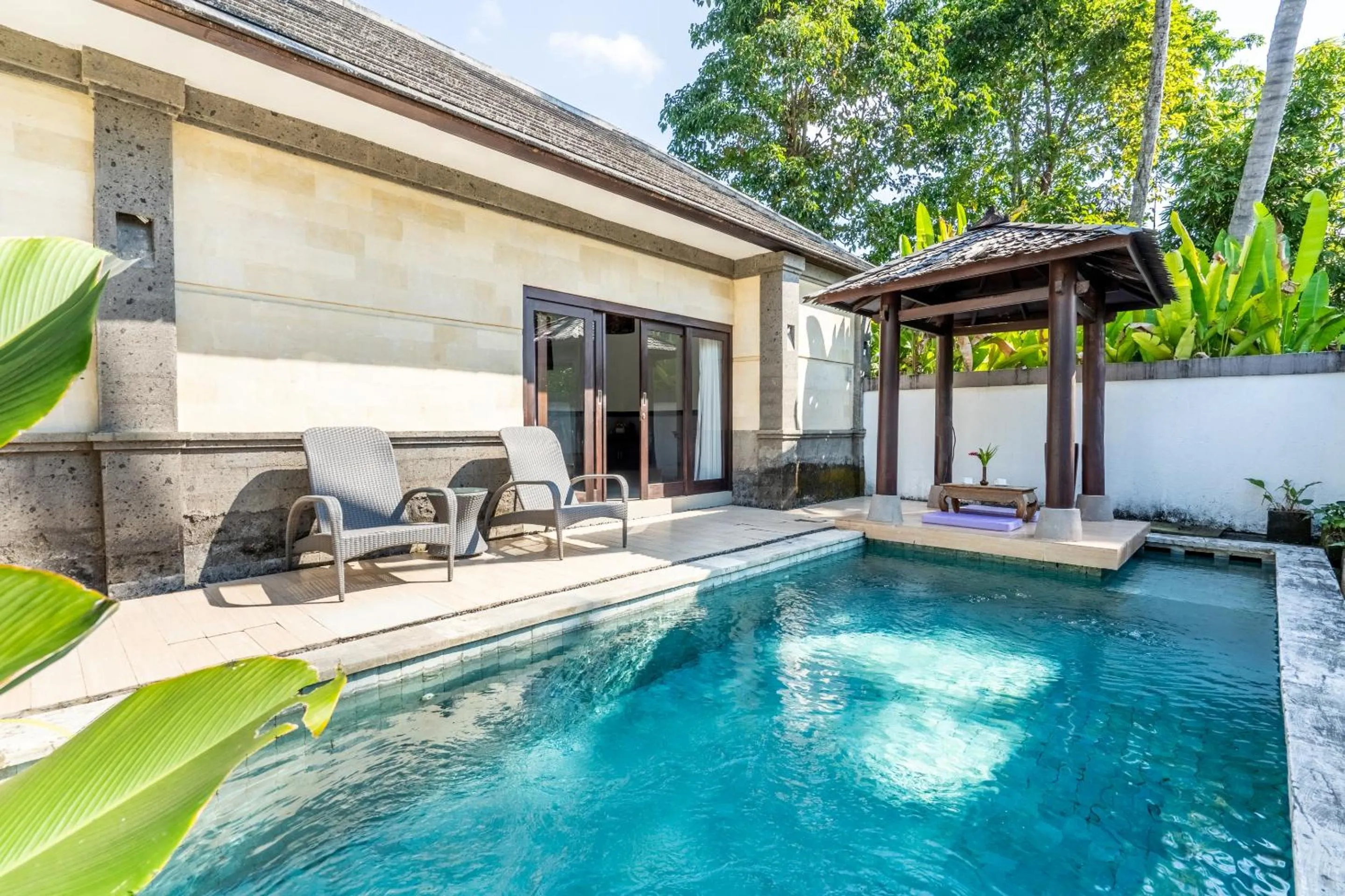 Property building in Full Moon Villa Ubud