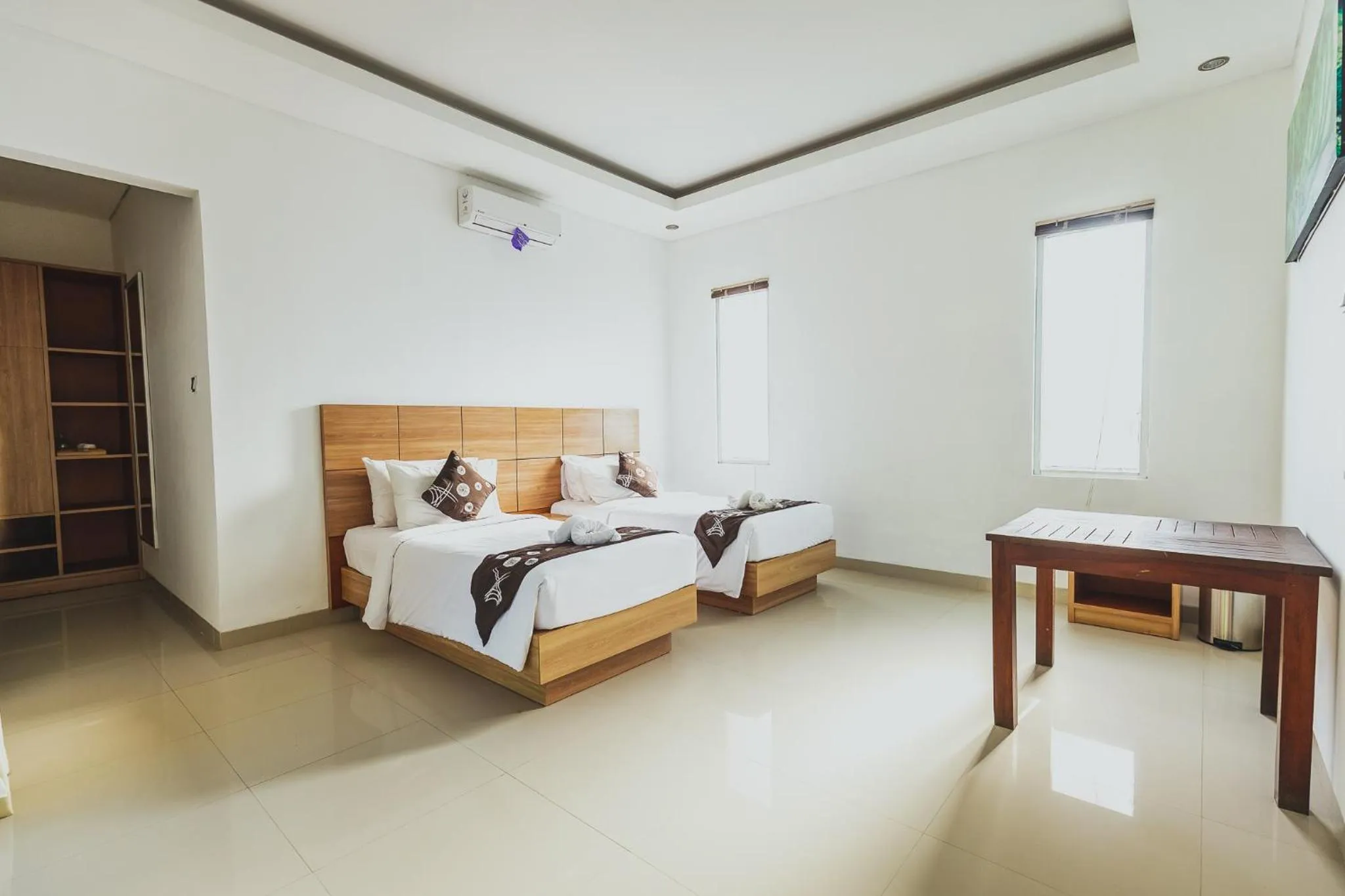 Bed in Full Moon Villa Ubud