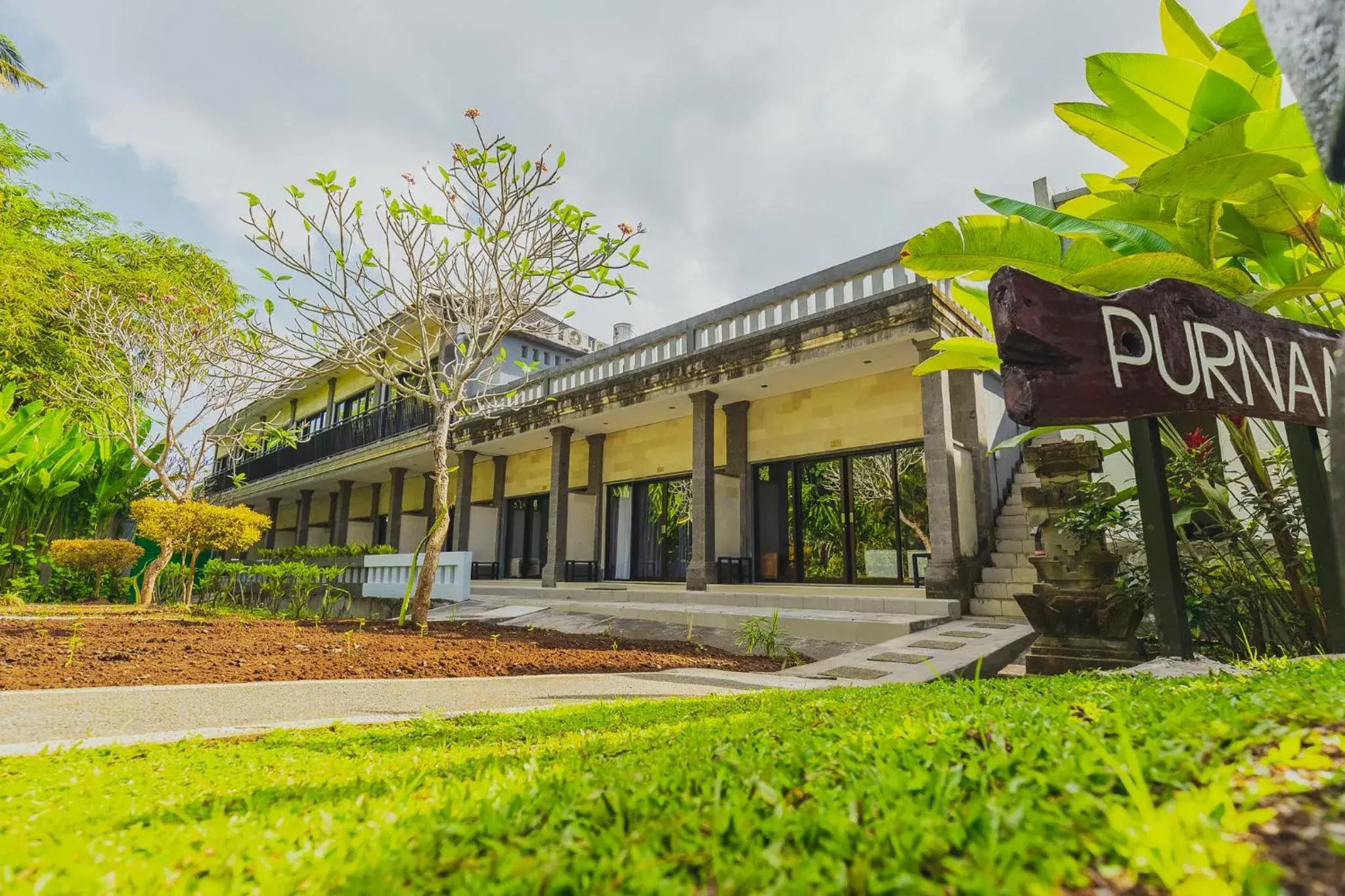Property building in Full Moon Villa Ubud Property building in Full Moon Villa Ubud