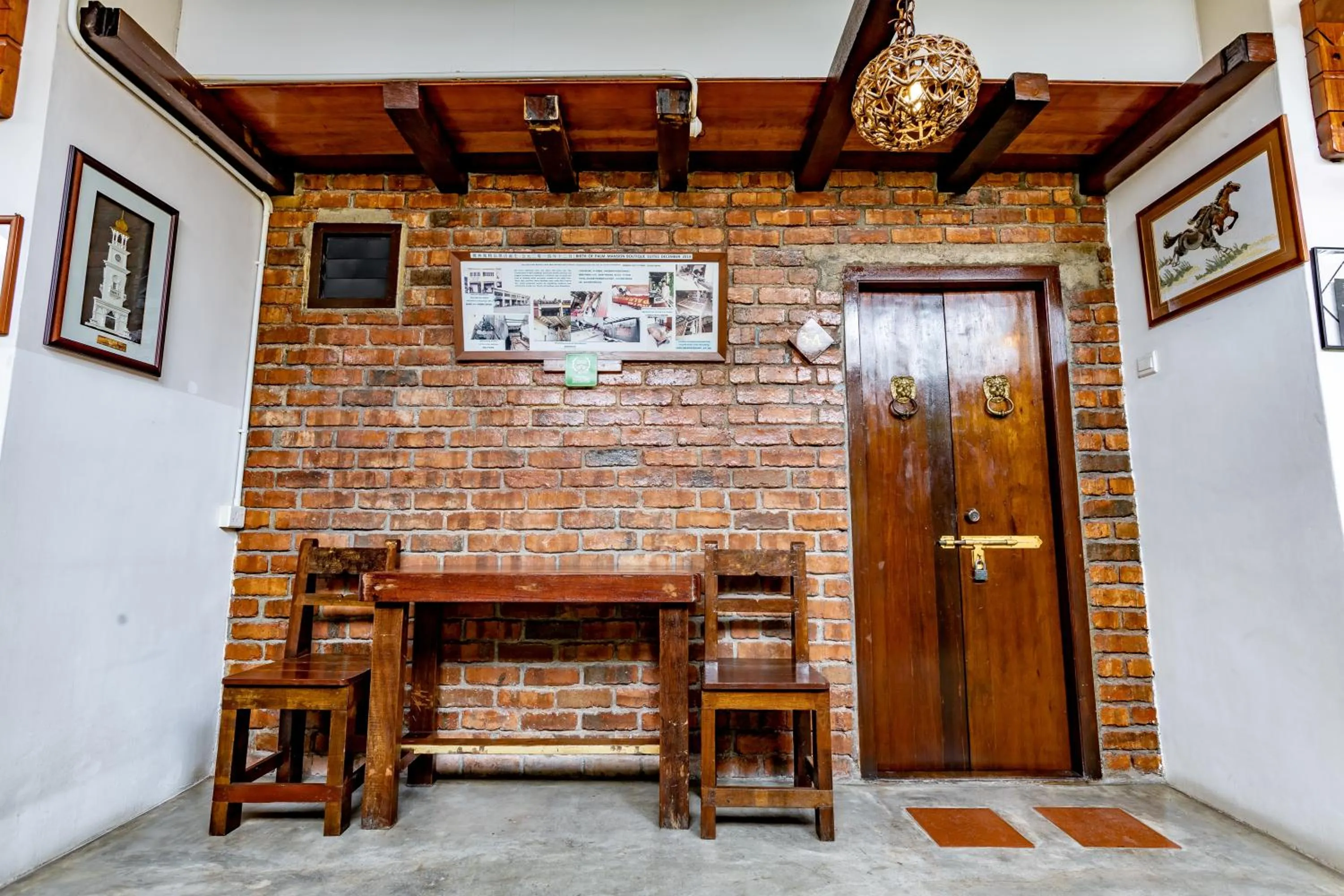 Decorative detail in Palm Mansion Boutique Suites