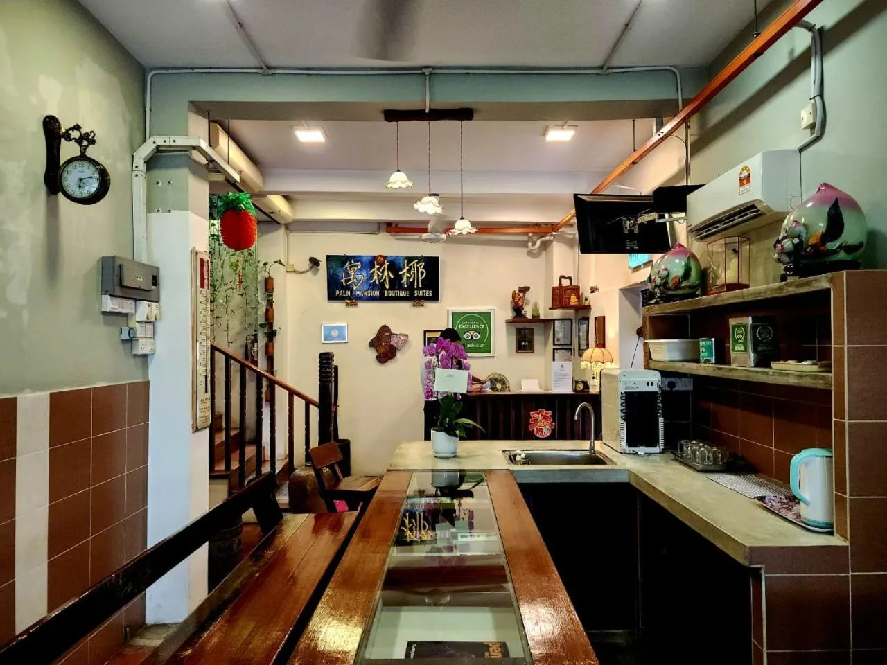 Lobby or reception in Palm Mansion Boutique Suites