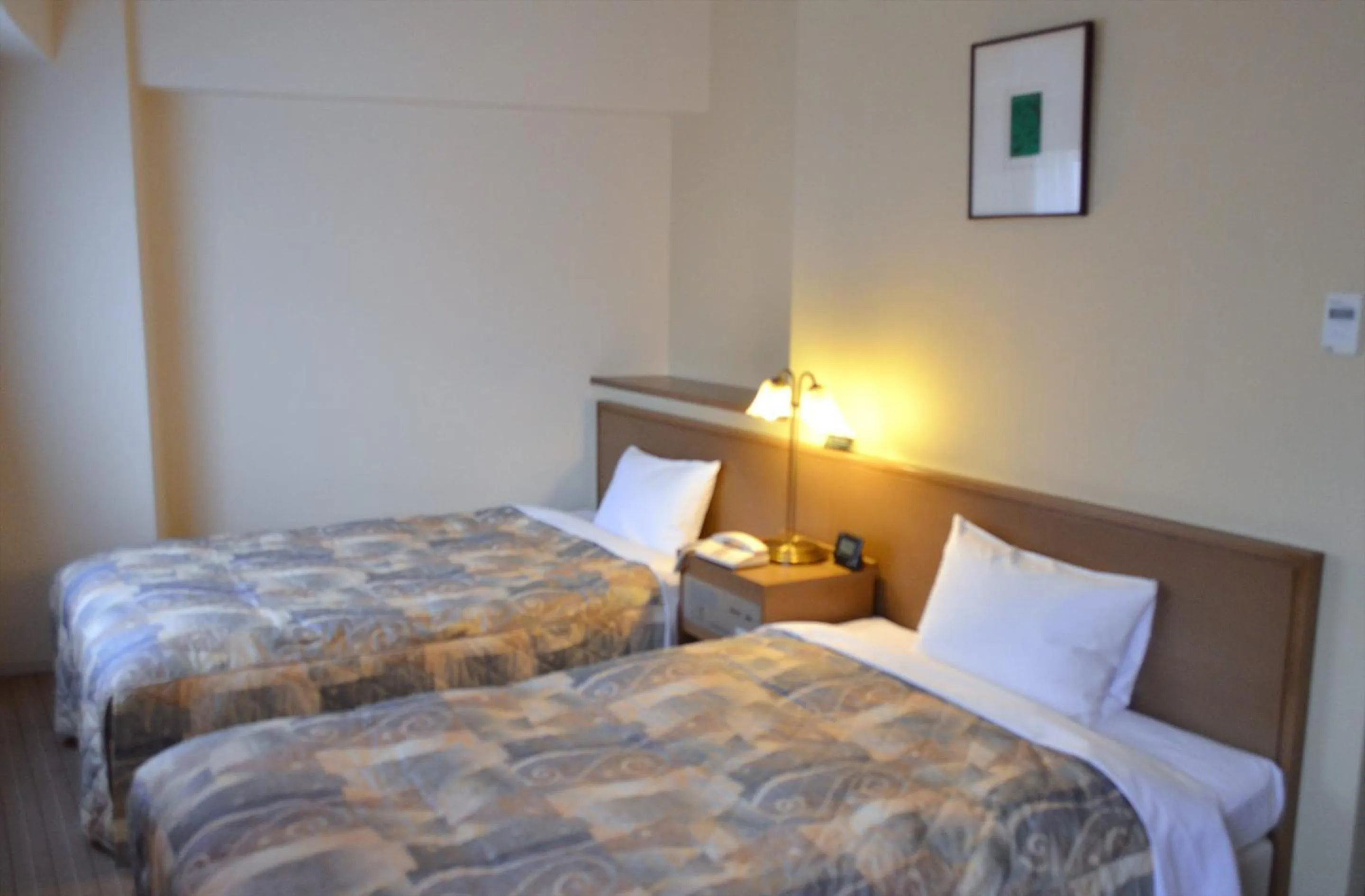 Bed in Yokohama Mandarin Hotel