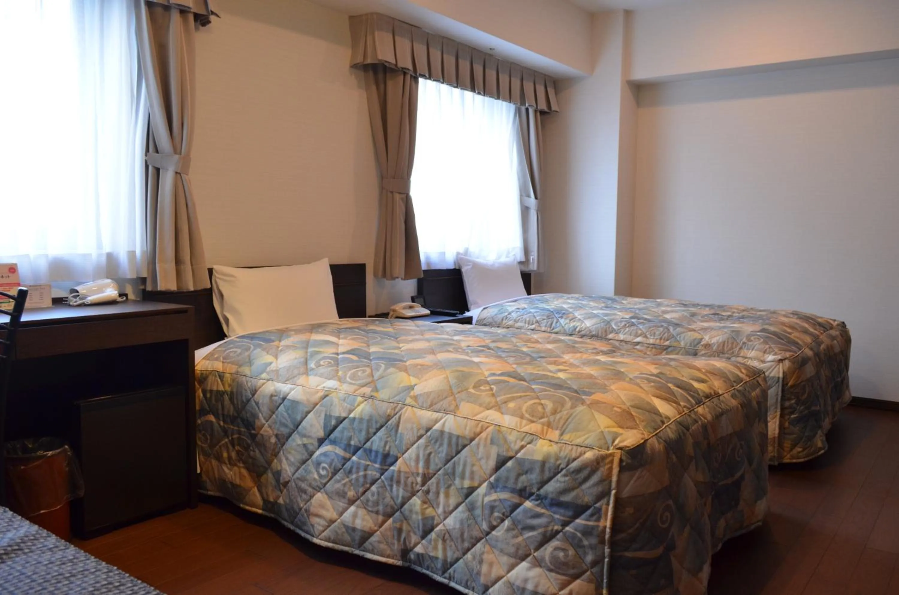 Bed in Yokohama Mandarin Hotel