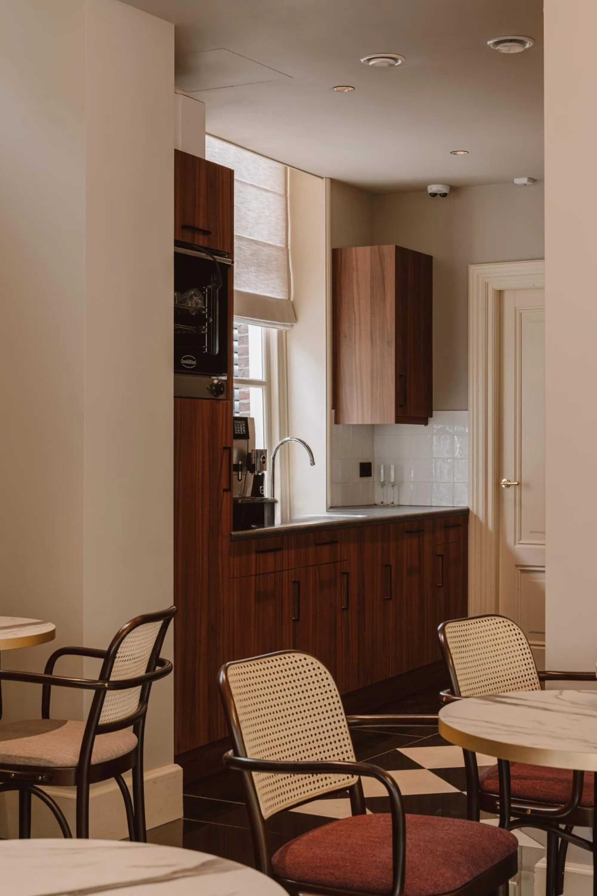 Seating area in The Saints Hotel