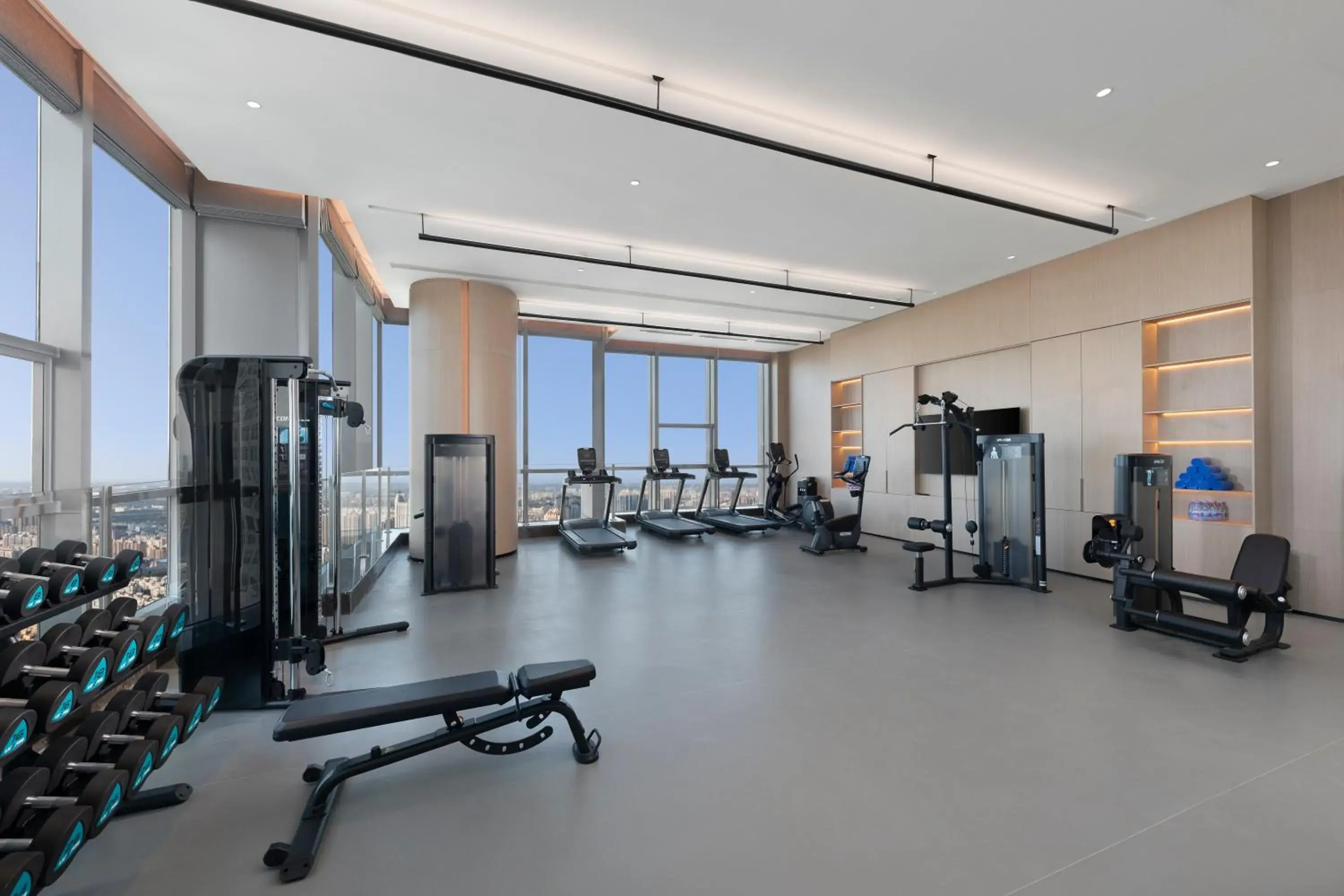 Fitness centre/facilities in Crowne Plaza Taizhou City Center by IHG Fitness centre/facilities in Crowne Plaza Taizhou City Center by IHG