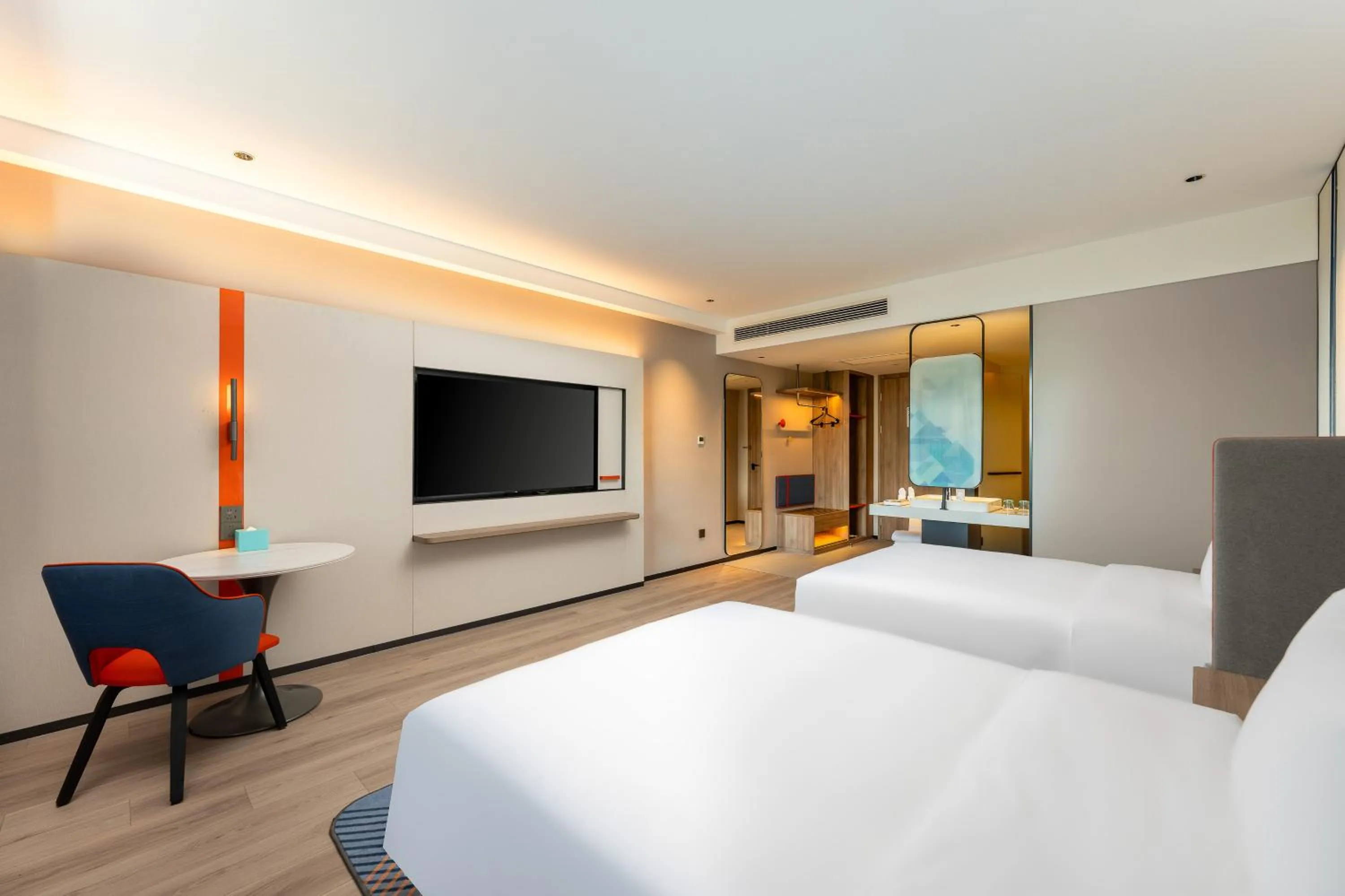 Bed in Holiday Inn Express Luoyang Longmen by IHG