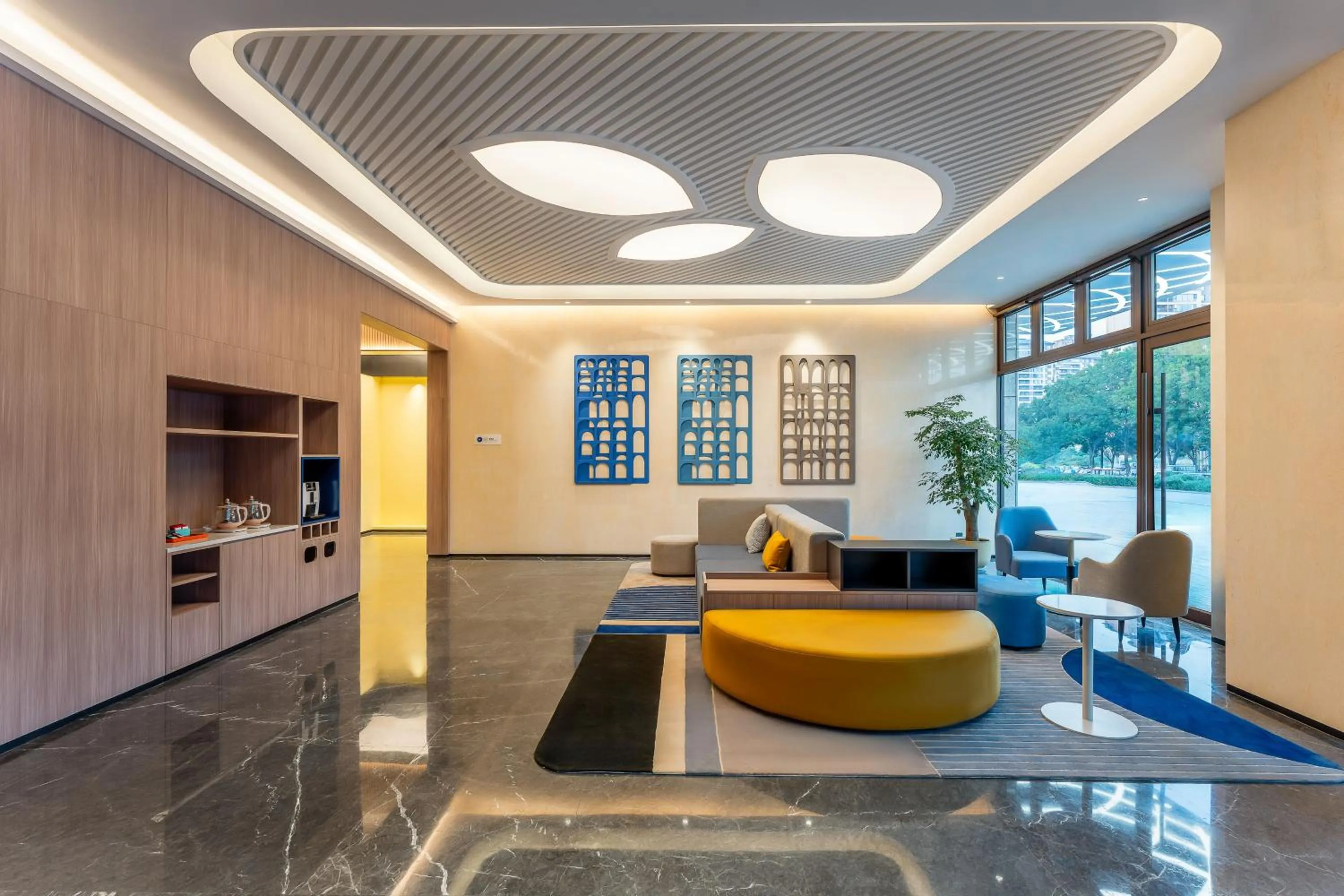 Lobby or reception in Holiday Inn Express Luoyang Longmen by IHG
