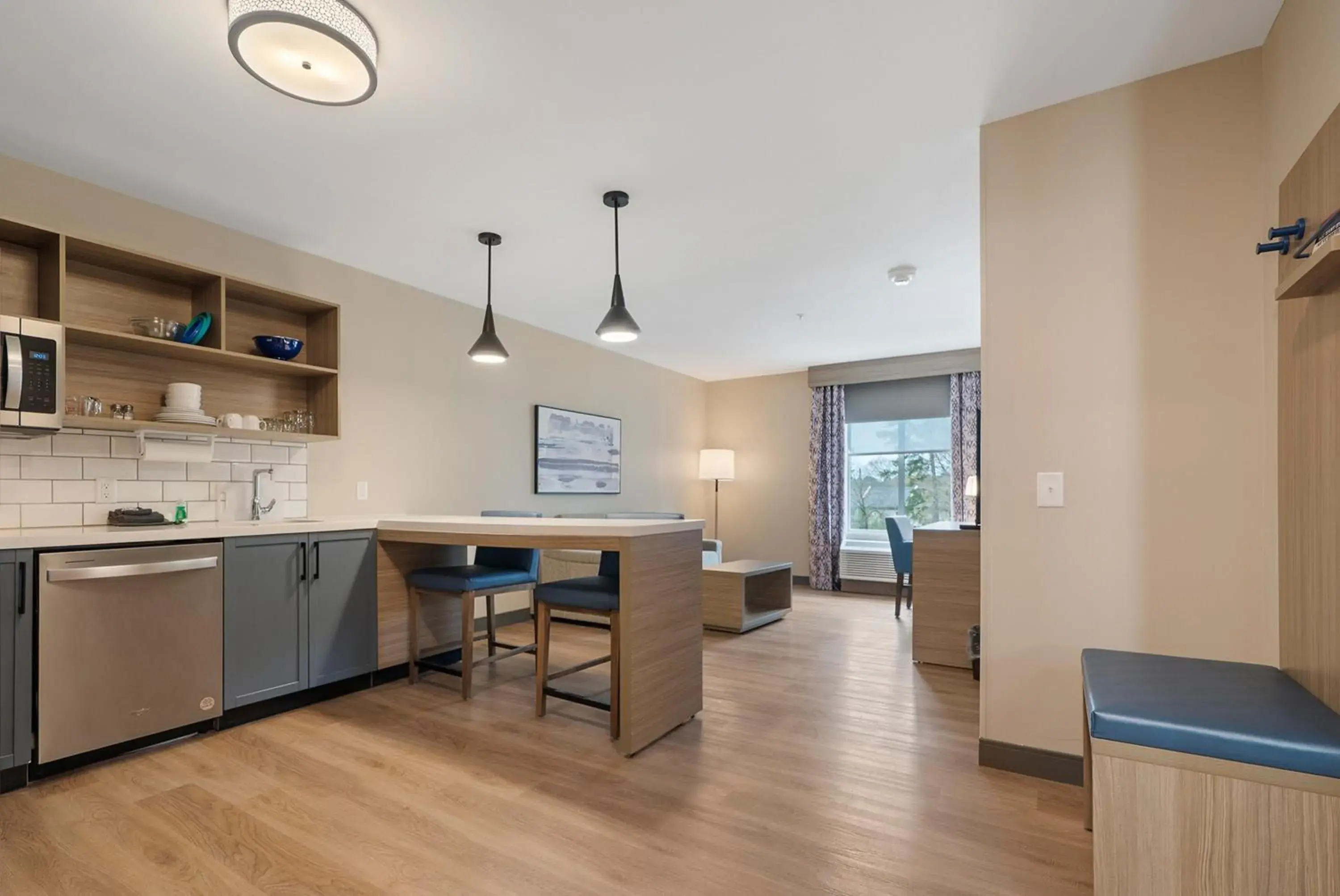 Photo of the whole room in Candlewood Suites Perry-National Fairground Area by IHG Photo of the whole room in Candlewood Suites Perry-National Fairground Area by IHG