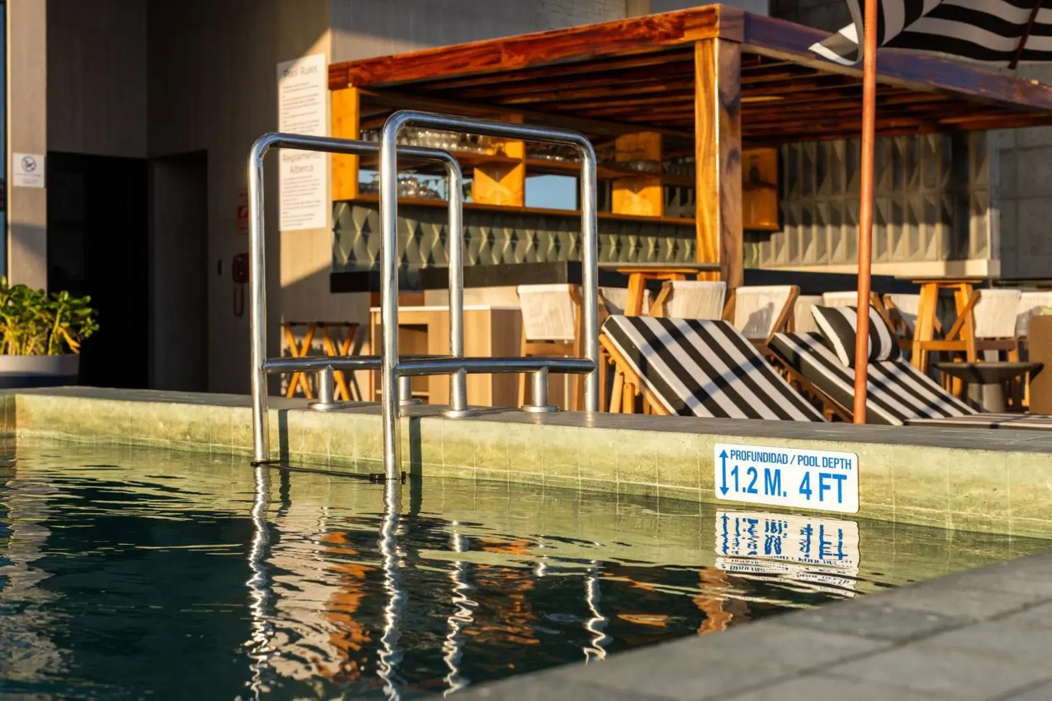 Swimming pool in Holiday Inn Express & Suites Mazatlan by IHG Swimming pool in Holiday Inn Express & Suites Mazatlan by IHG