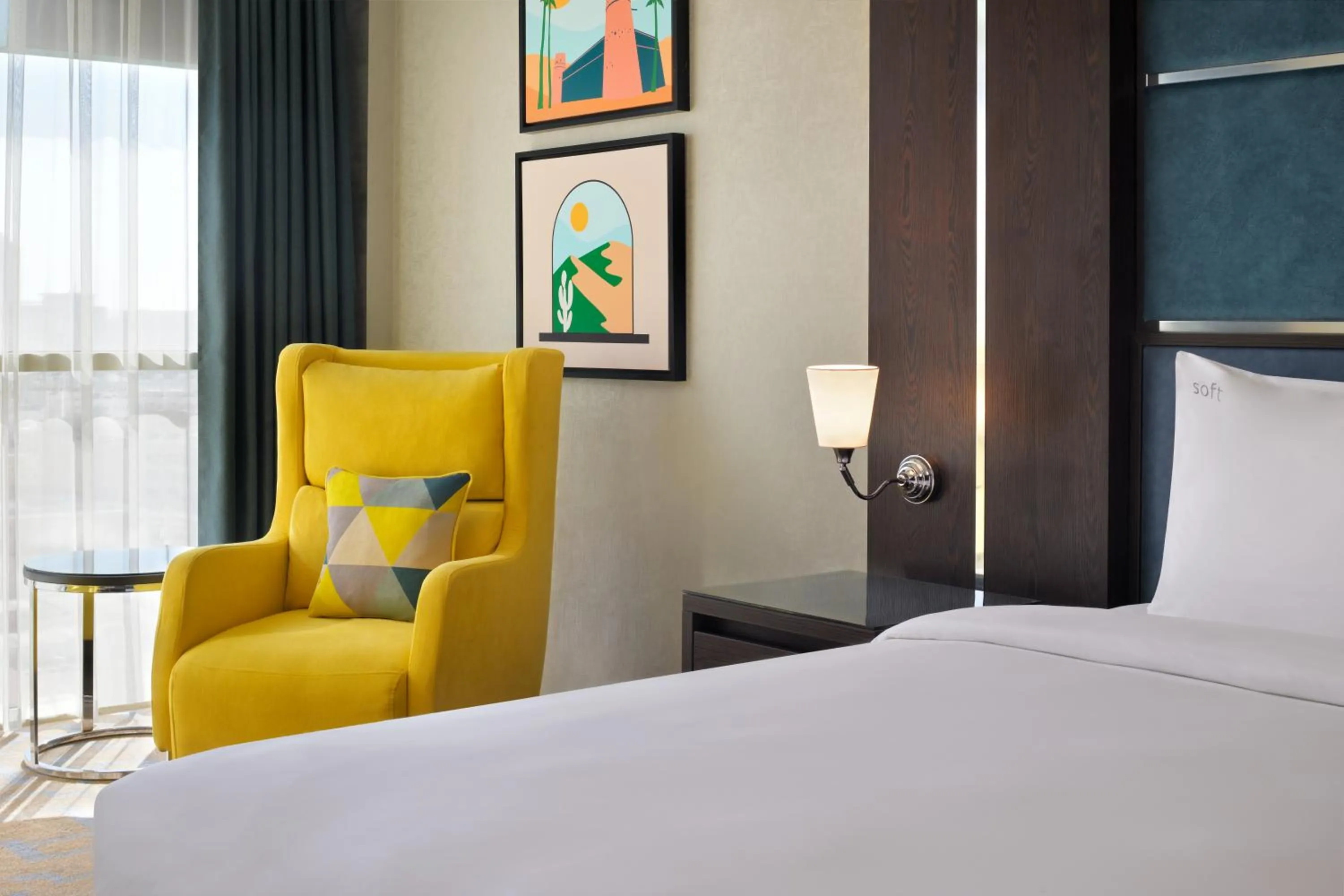 Seating area, Bed in Holiday Inn Riyadh AI Malaz by IHG