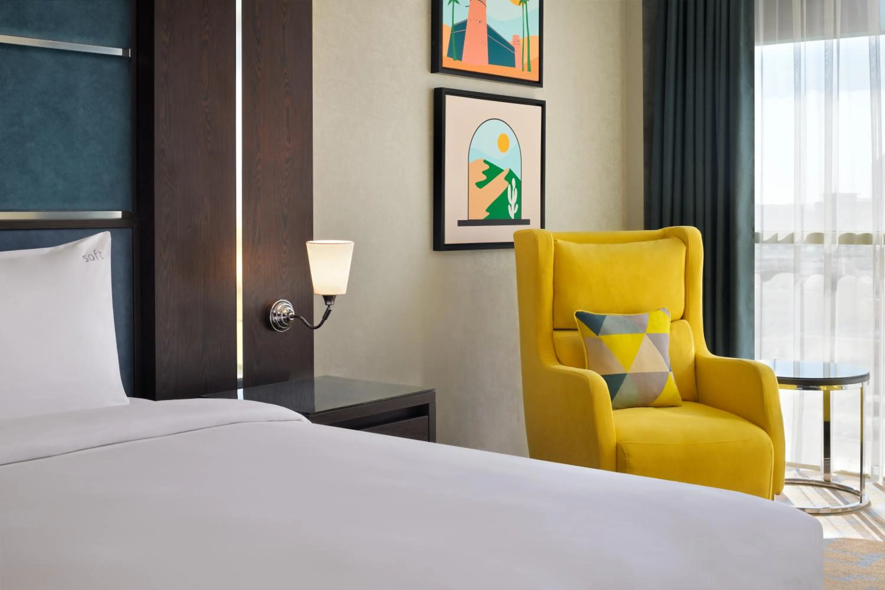 Seating area, Bed in Holiday Inn Riyadh AI Malaz by IHG