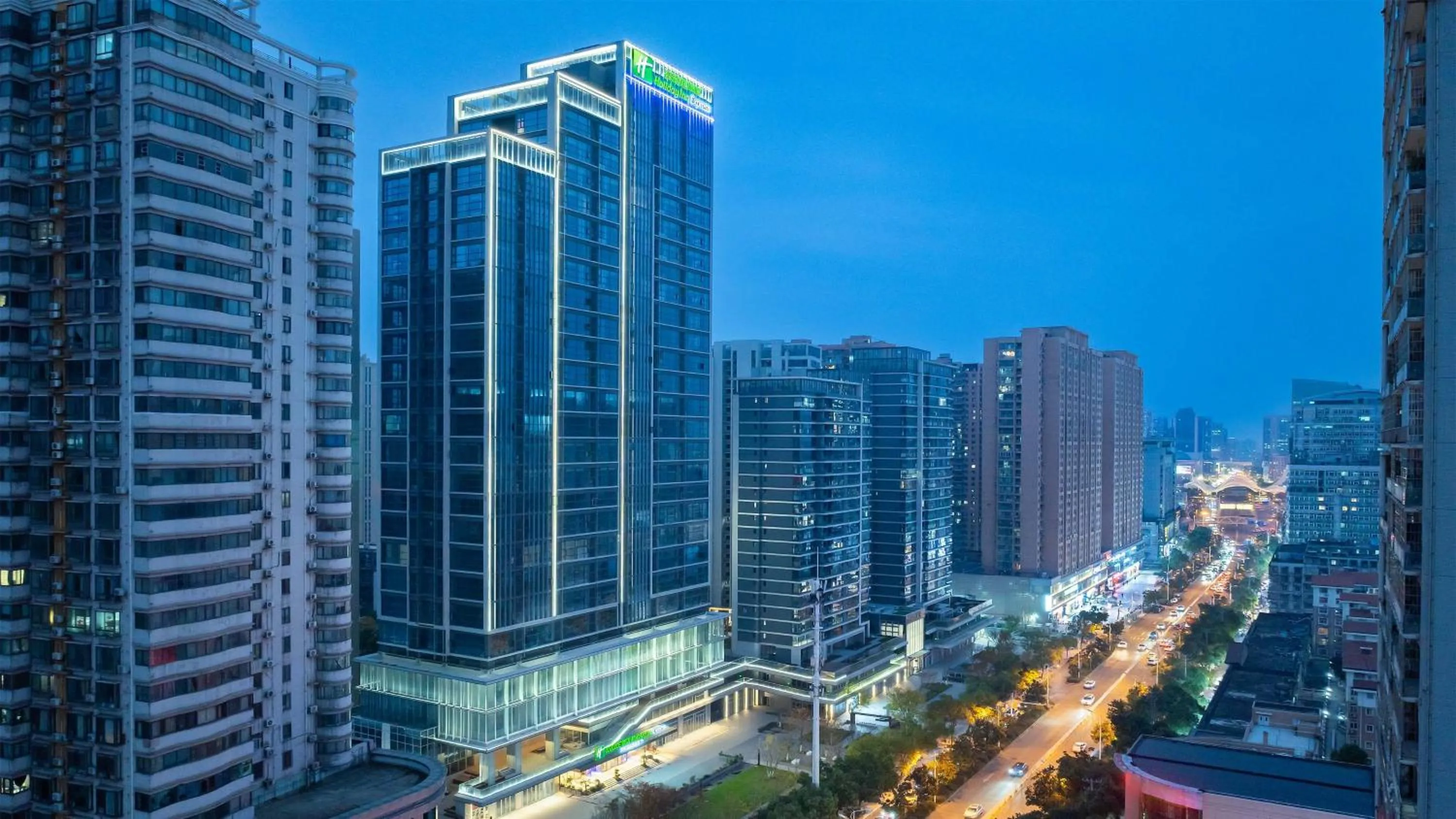 Property building in Holiday Inn Express Wuhan East Lake by IHG