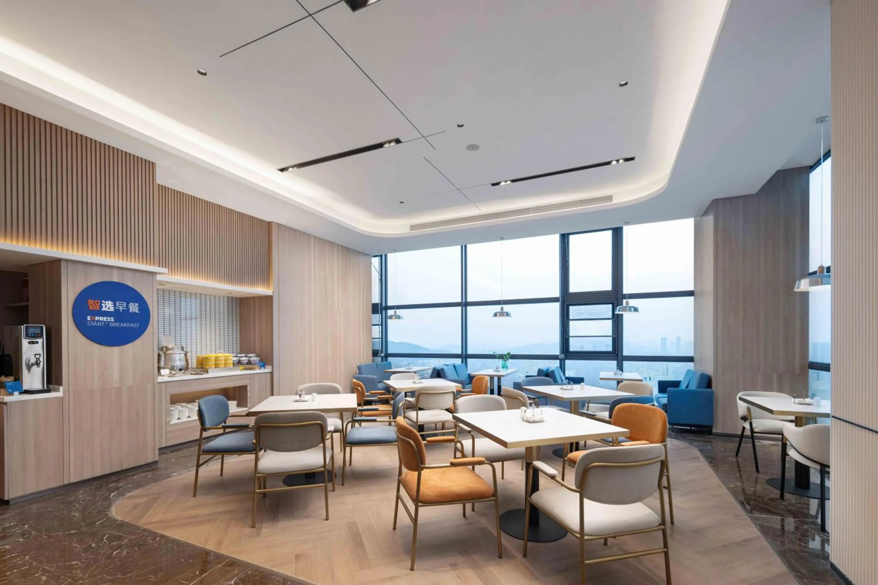 Breakfast in Holiday Inn Express Wuhan East Lake by IHG