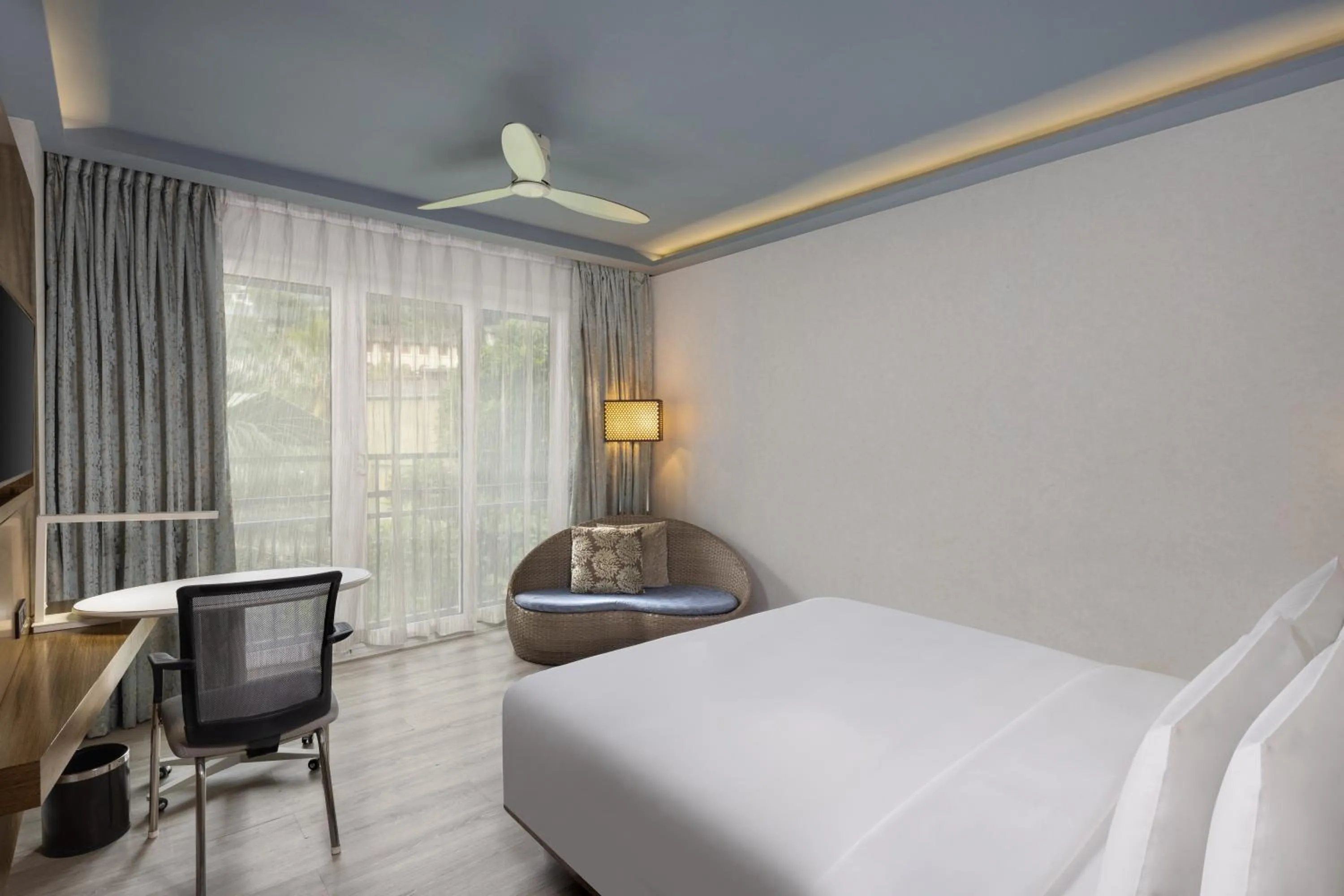 Bed in Radisson Hotel Kandy