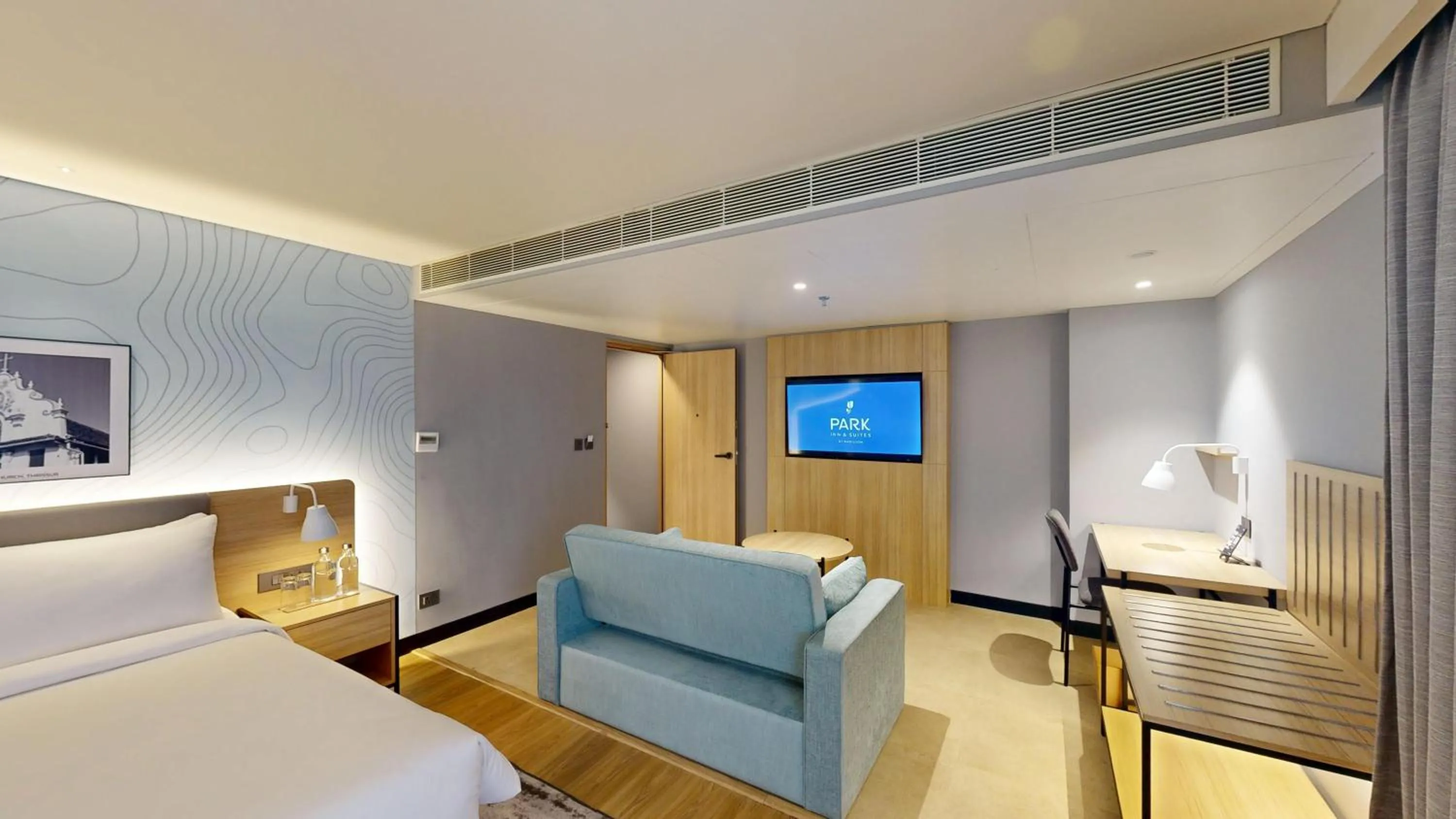 Bedroom, Bed in Park Inn & Suites by Radisson Thrissur East Fort