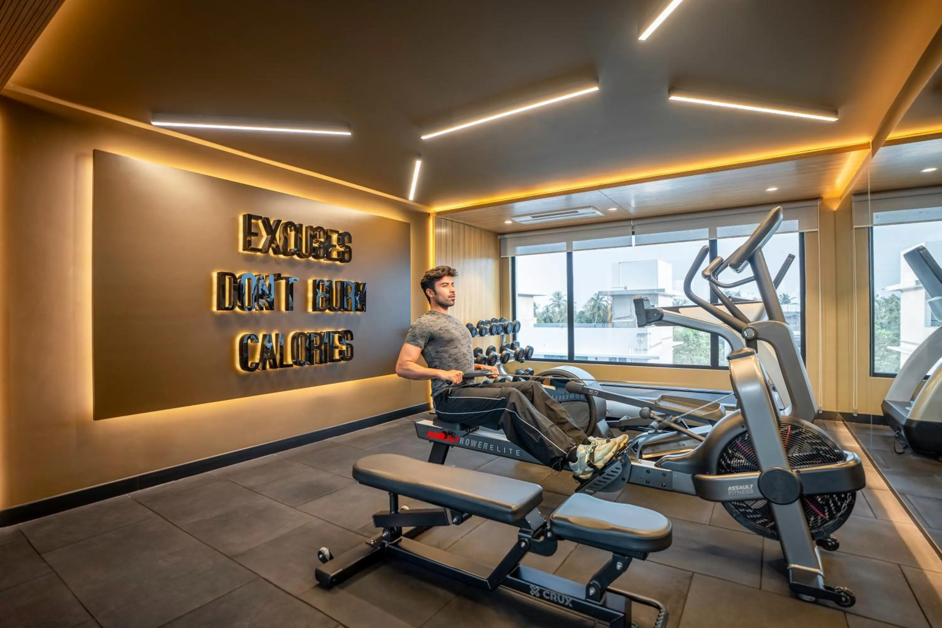 Fitness centre/facilities in Park Inn & Suites by Radisson Thrissur East Fort