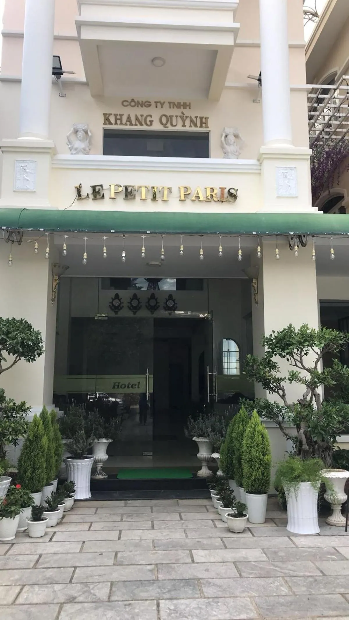 Facade/entrance in Le Petit Paris Dalat Hotel