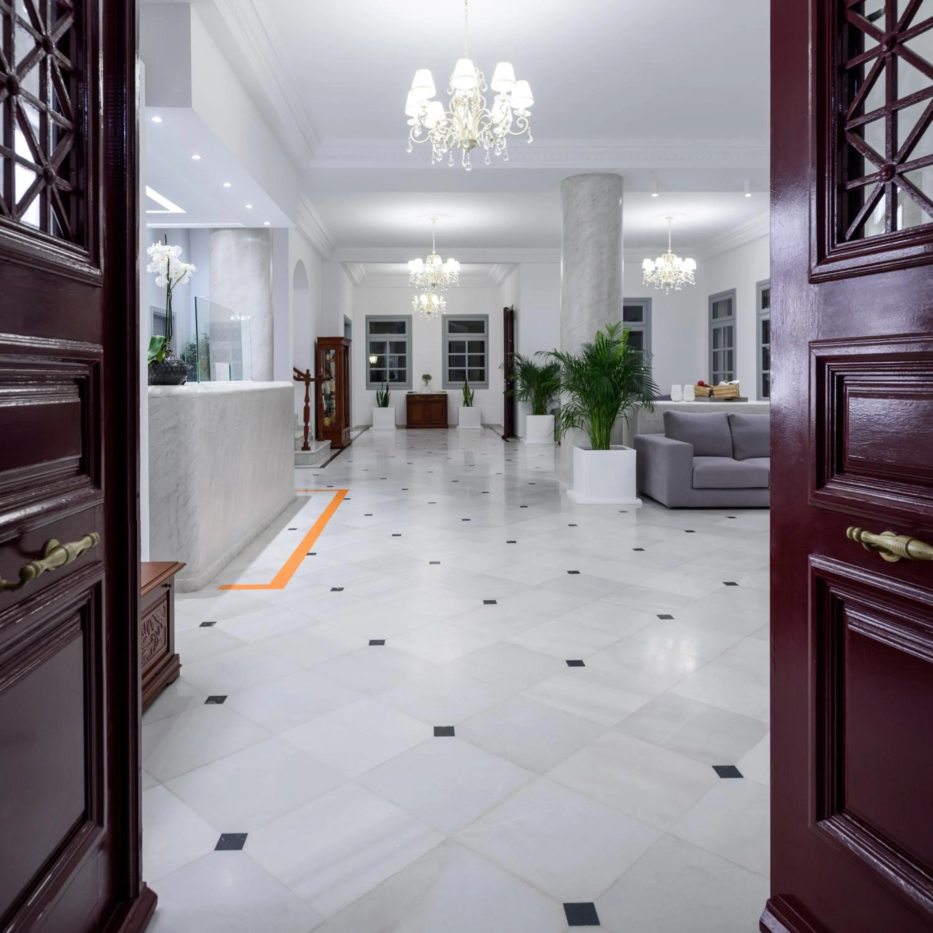 Facade/entrance in Veggera Beach Hotel