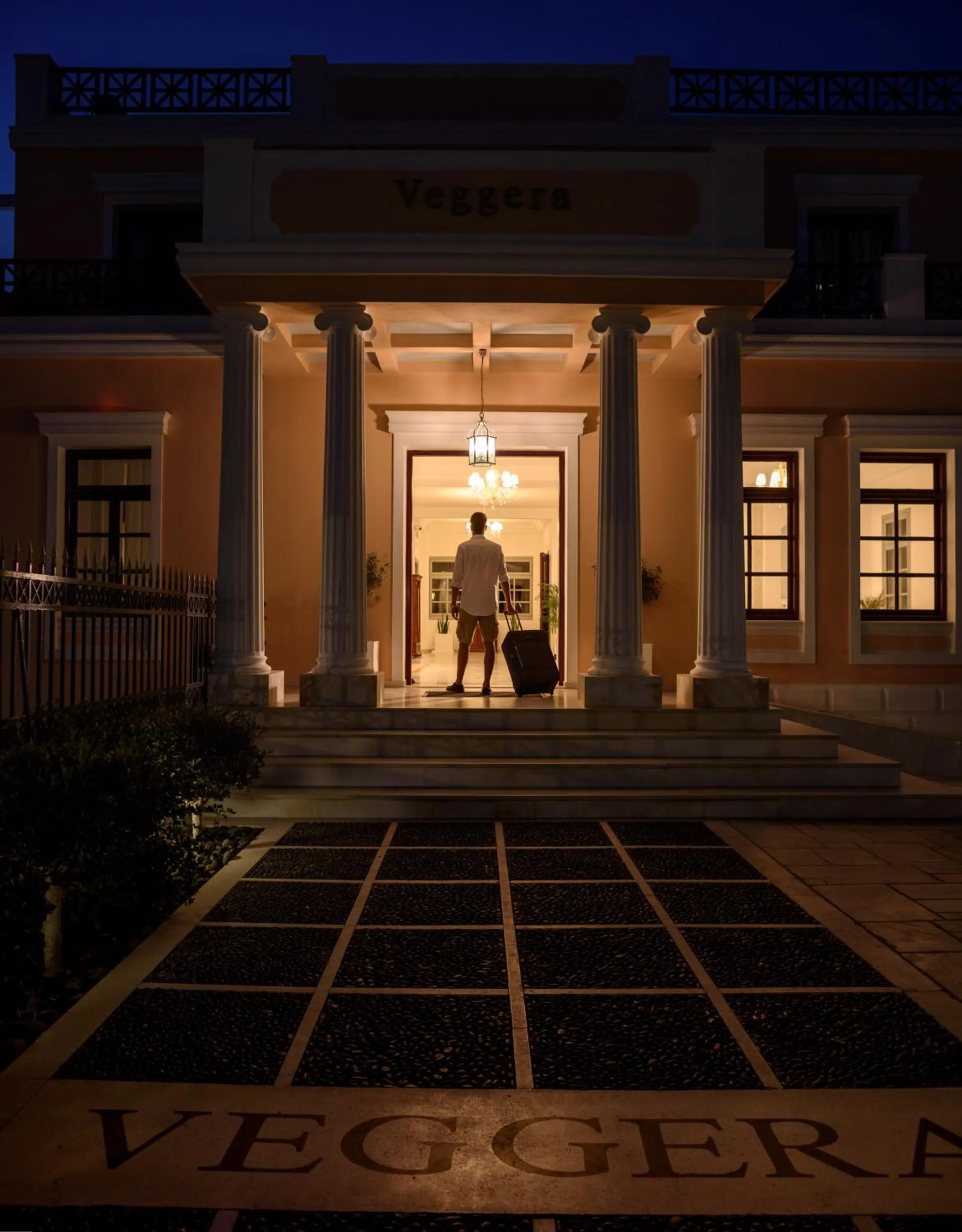 Facade/entrance in Veggera Beach Hotel