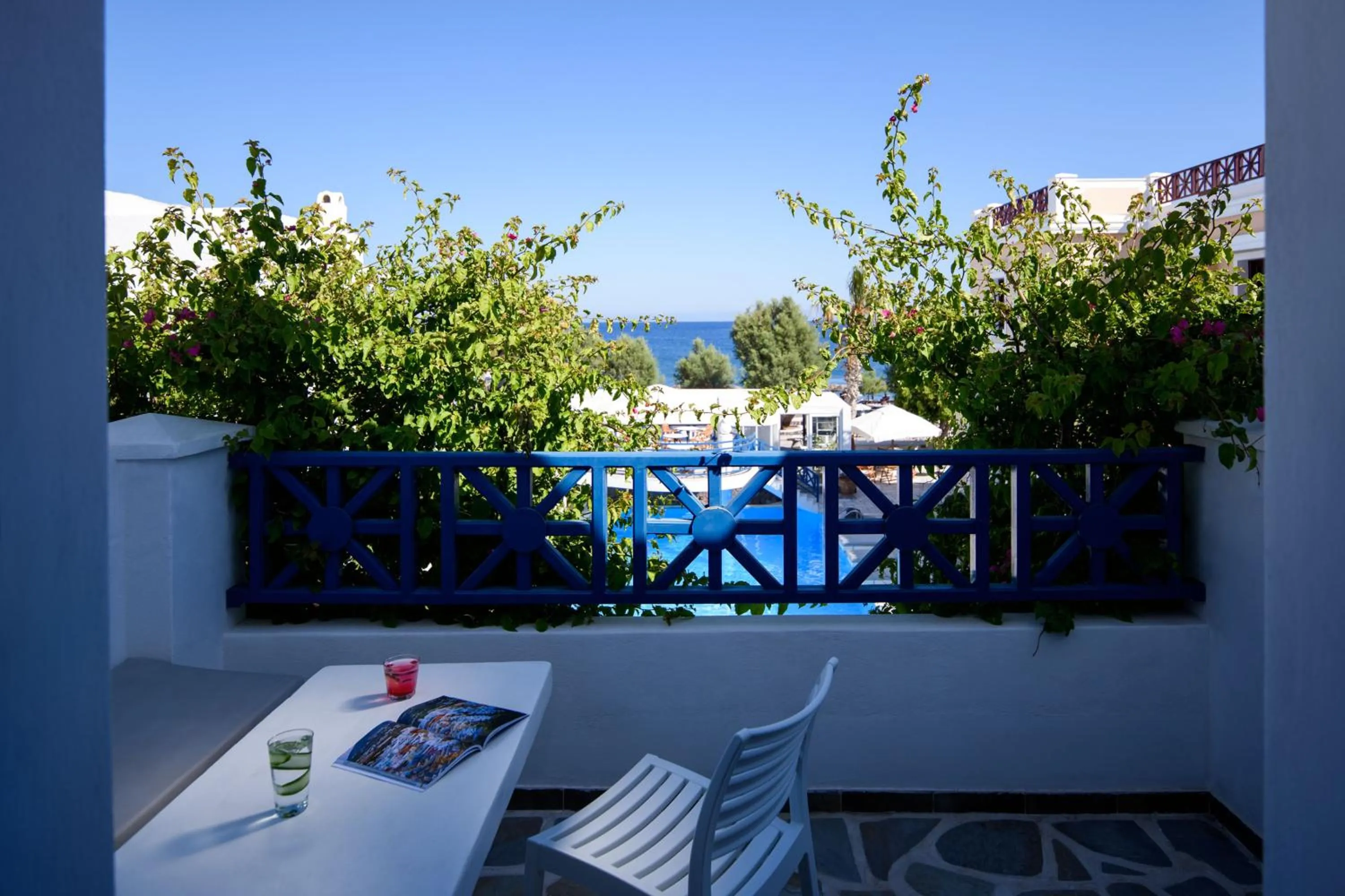 Balcony/Terrace in Veggera Beach Hotel