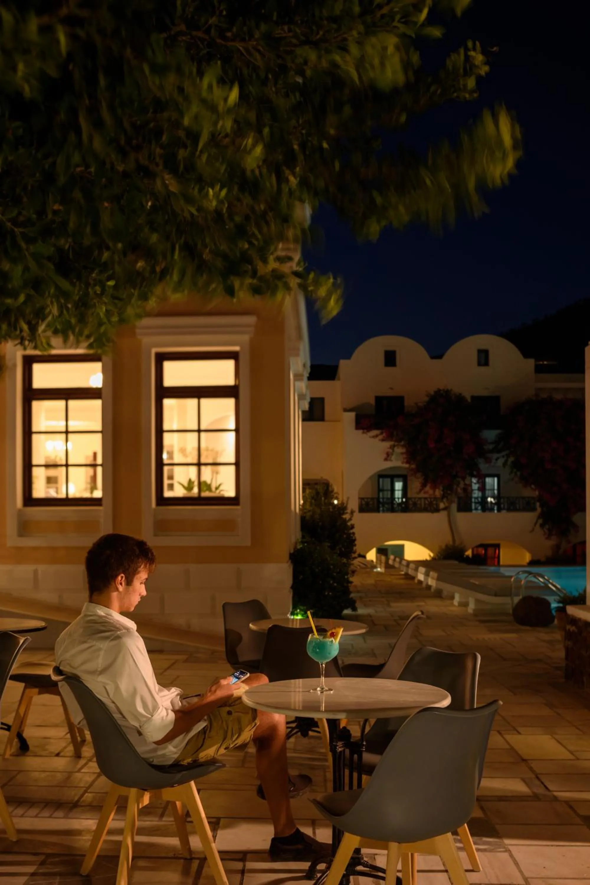 Swimming pool in Veggera Beach Hotel