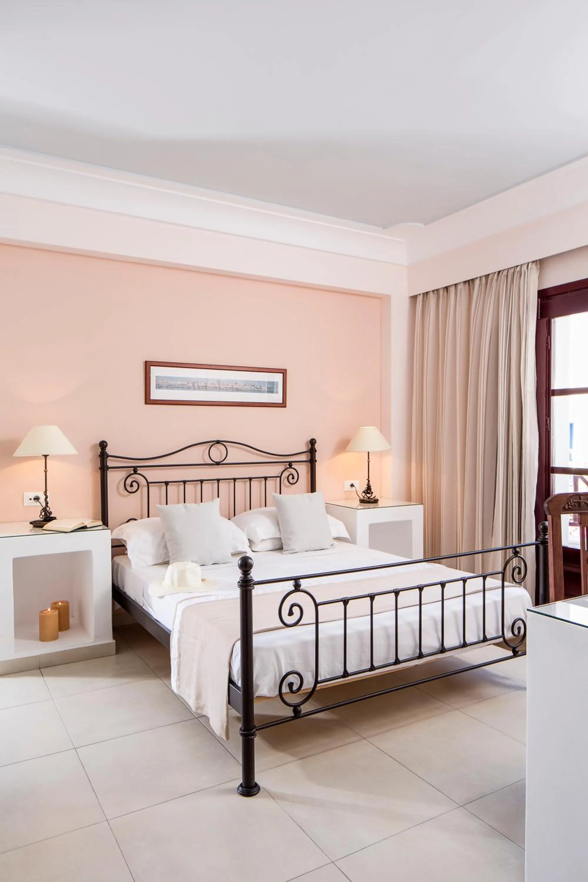 Decorative detail, Bed in Veggera Beach Hotel