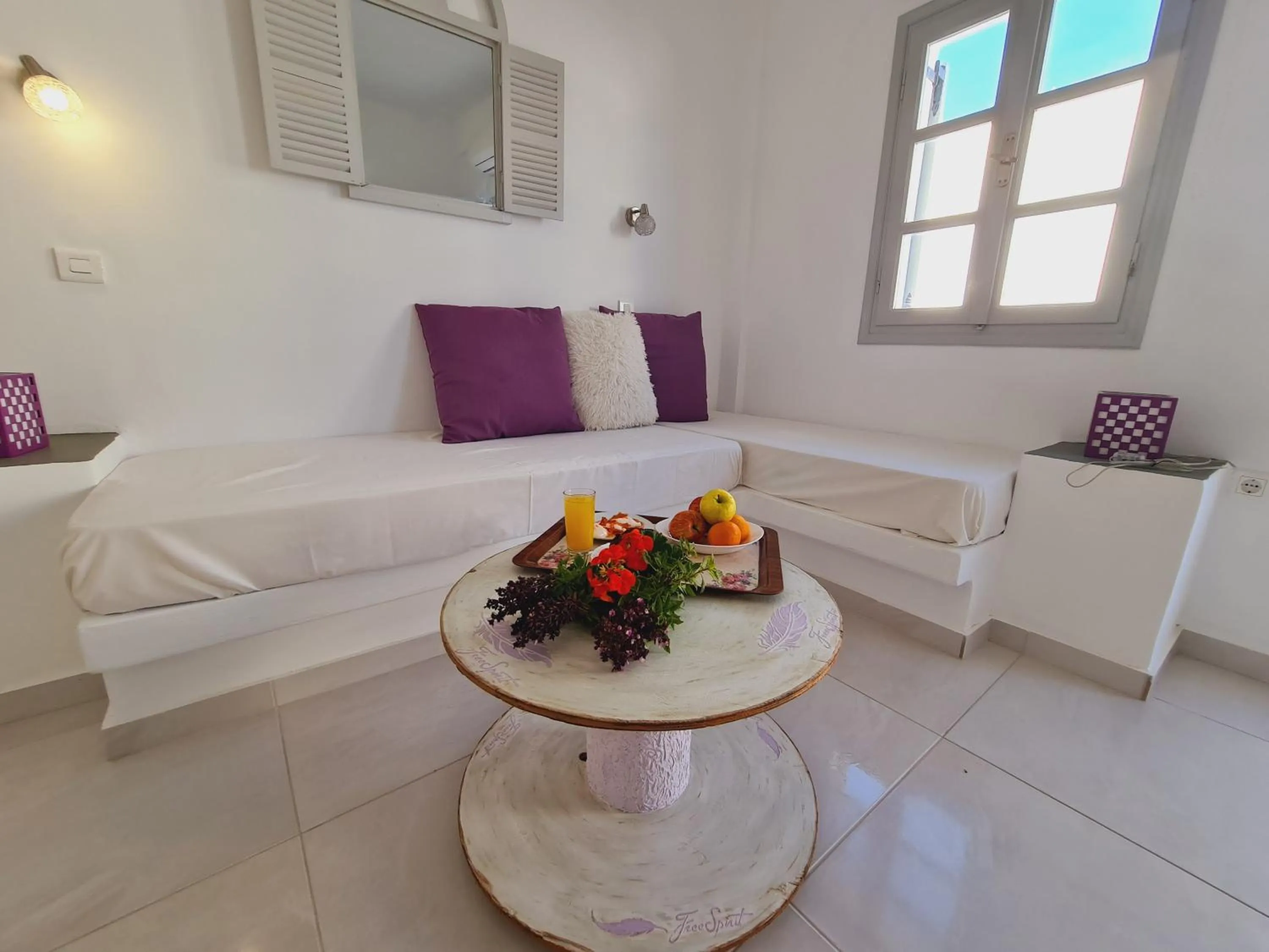 Living room, Bed in Villa Anto