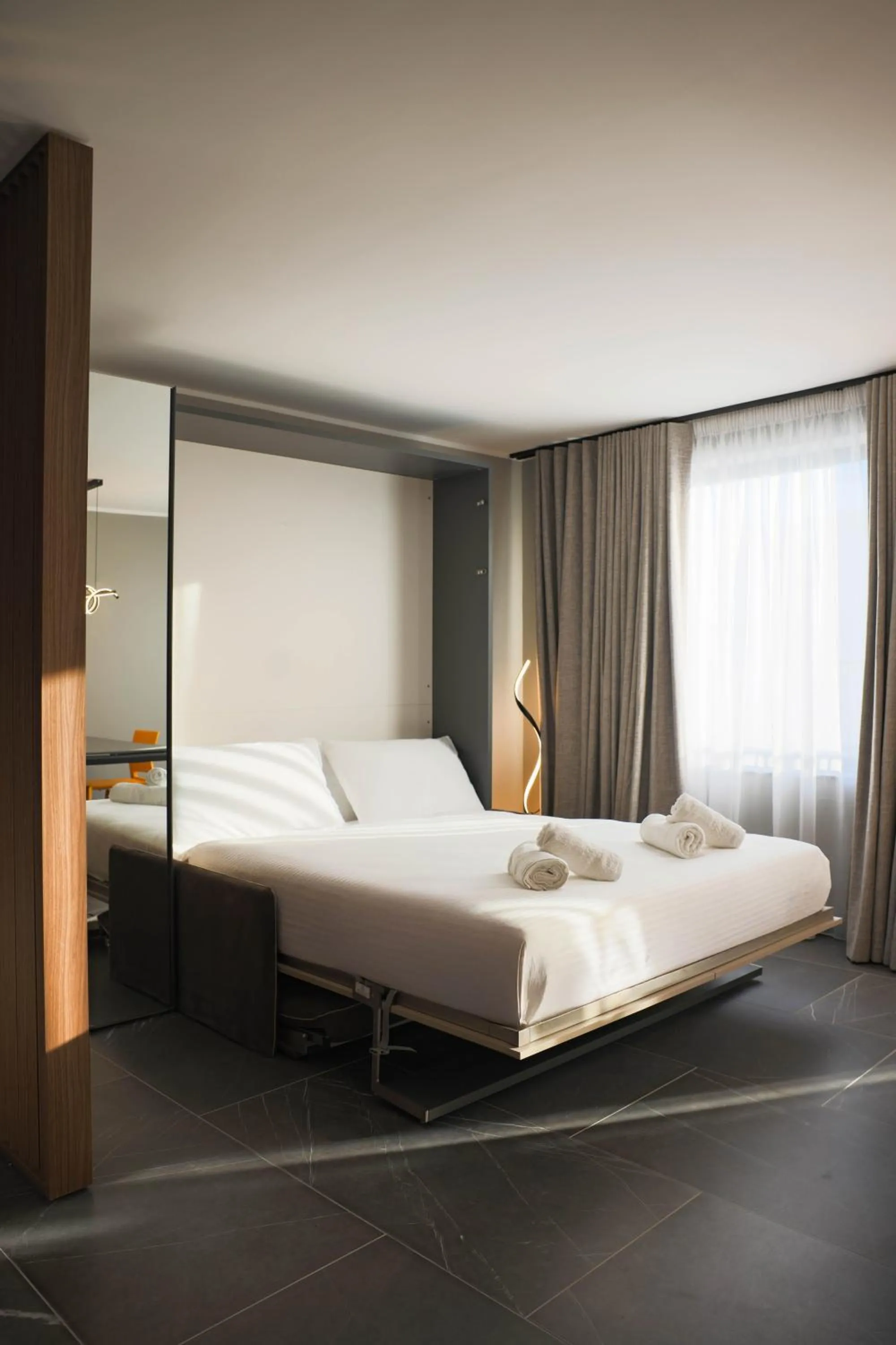 Bed in Isabella Suites