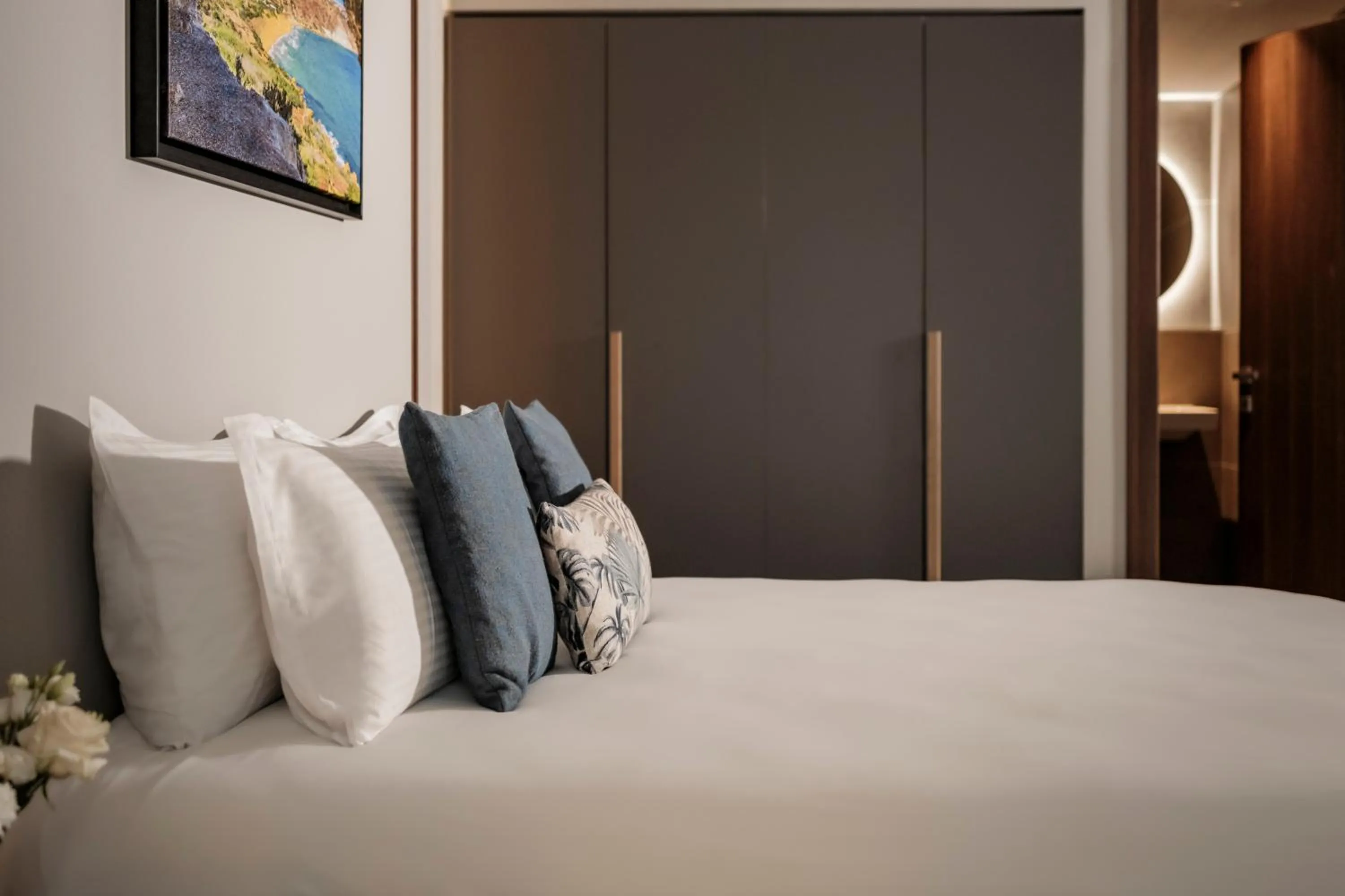 Bed in Isabella Suites