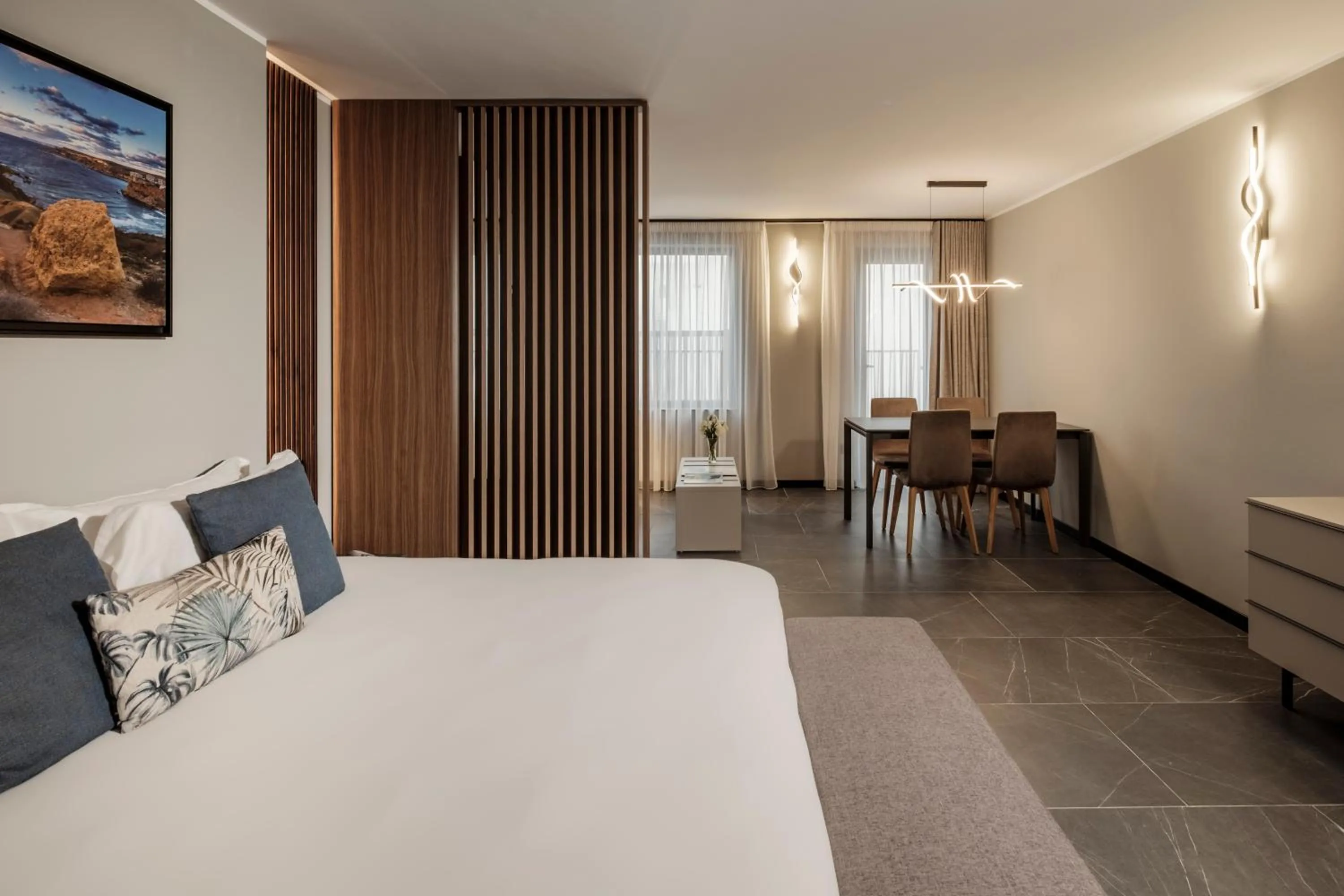 Bed in Isabella Suites