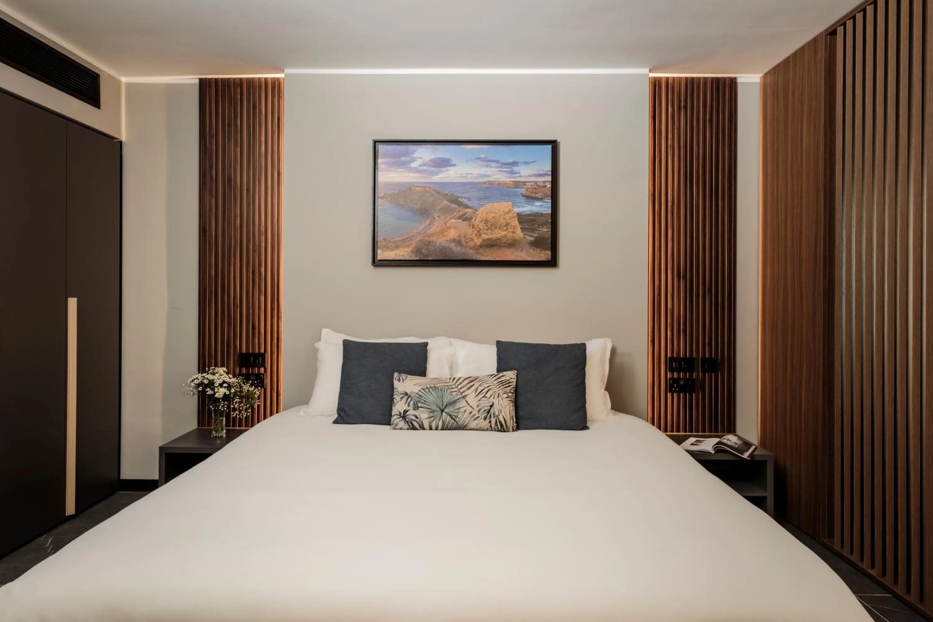 Bed in Isabella Suites