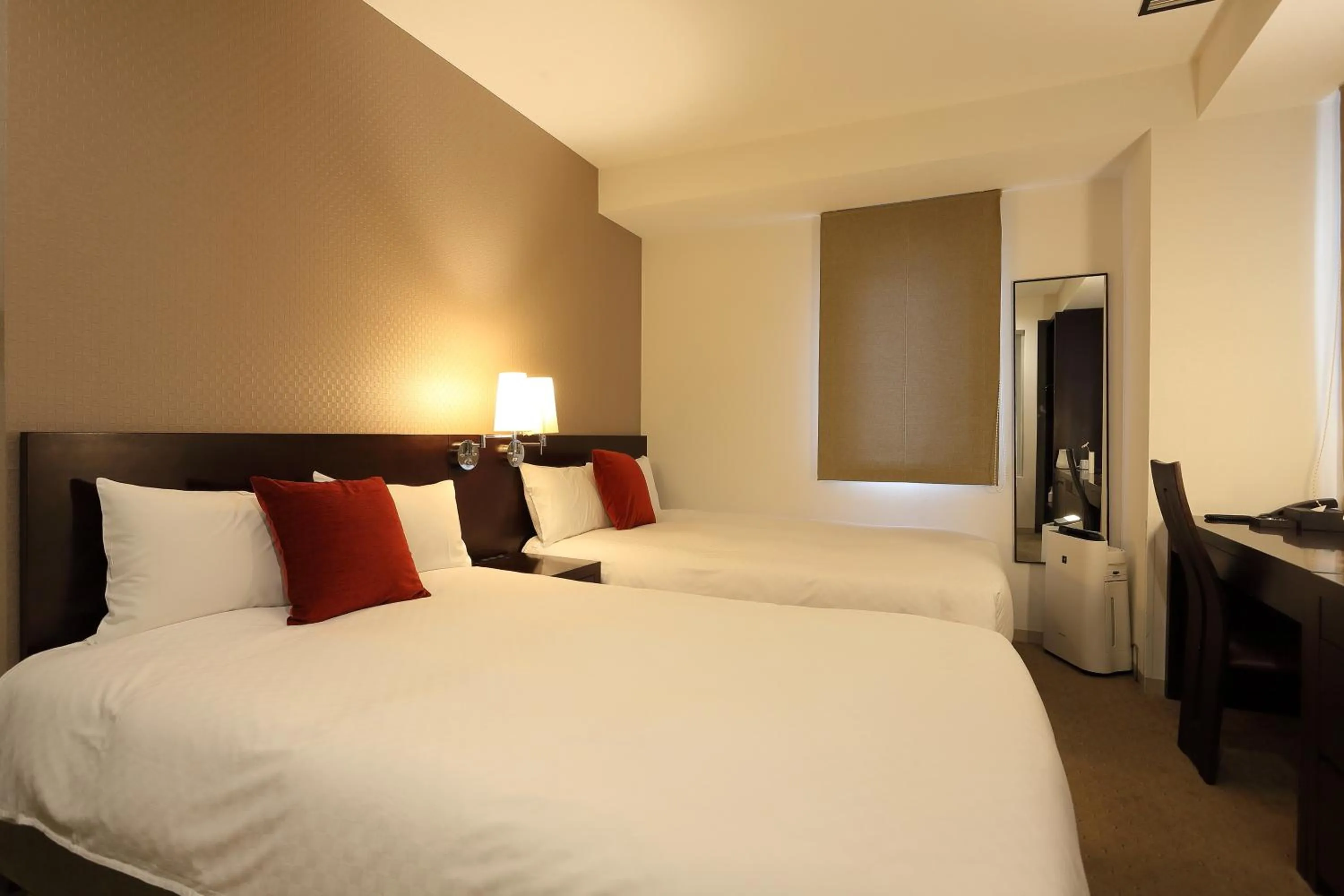 Bed in Hotel Massimo Mishima